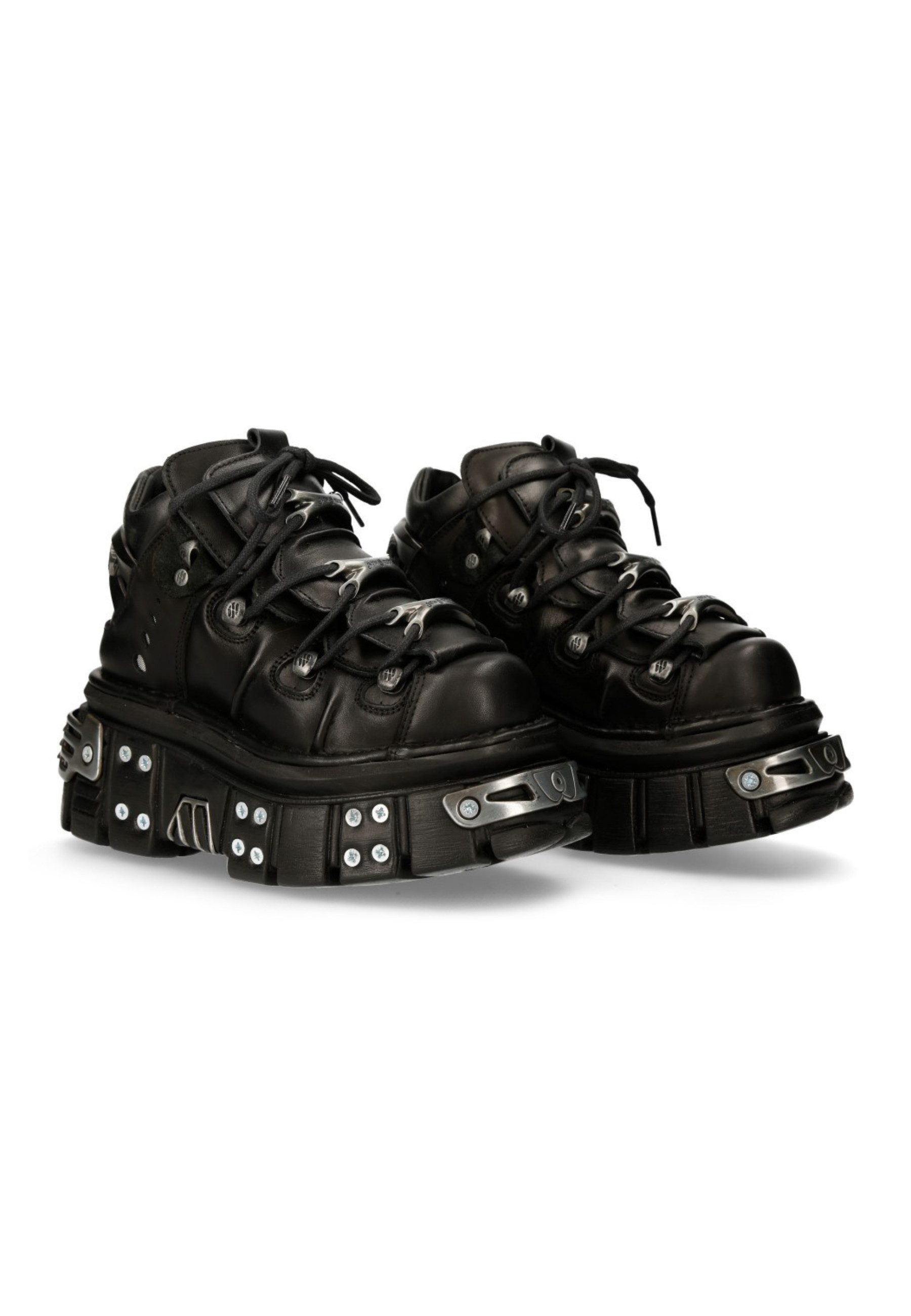 NEW ROCK M-106-S70 Plateausneaker Handgefertigt in Spanien aus echtem Leder