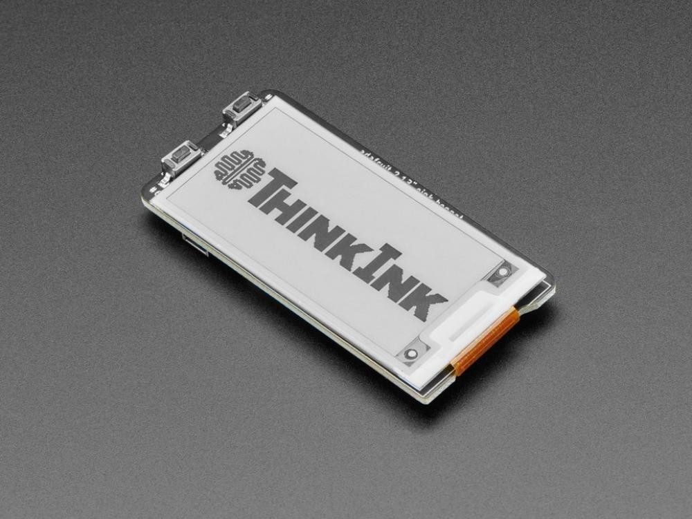 LED-Display Adafruit 2.13 Monochromes E-Ink Bonnet für Raspberry Pi