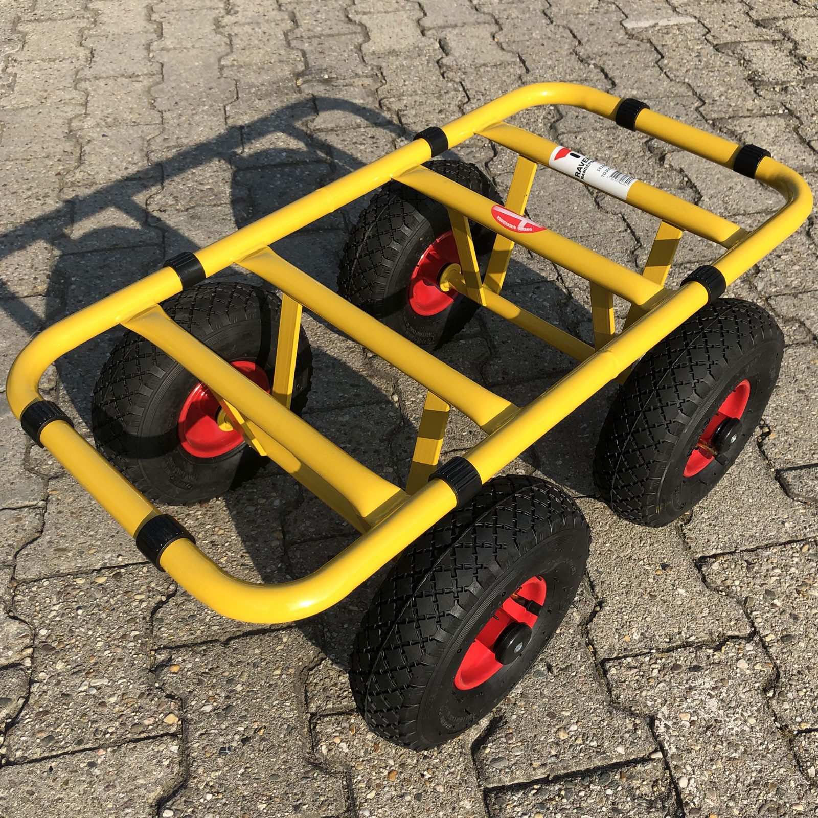 Ravendo Transportwagen Transportwagen Dolly 4 Rad 300 Kg TD 300-4W, (1 Stück)