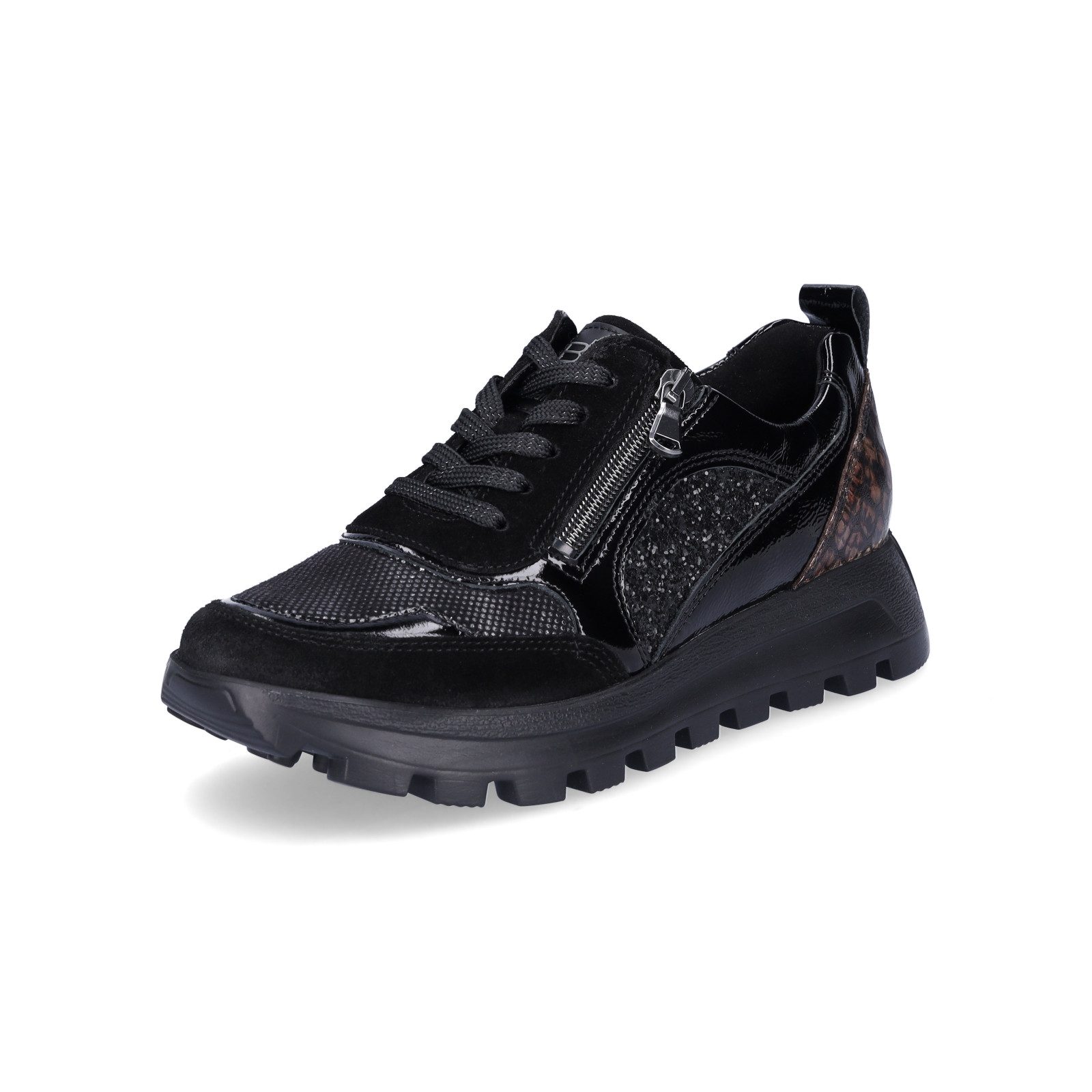 Waldläufer Damen Sneaker Ajala schwarz Sneaker