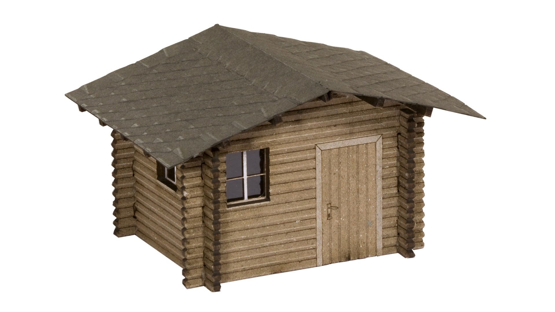 NOCH Modelleisenbahn-Gebäude NOCH® Waldhütte, idealer Modellbau Bausatz, 6,5 x