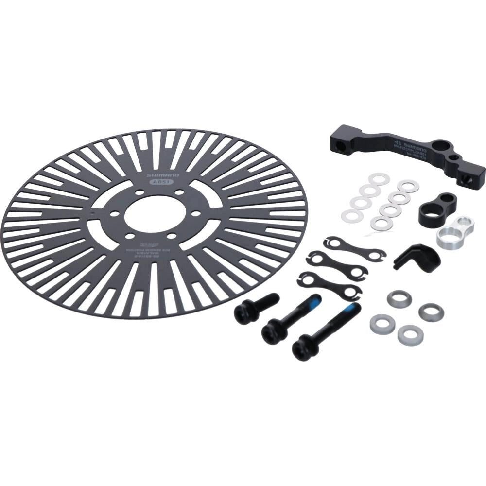Shimano Scheibenbremssattel SHIMANO Sensorscheibe + Halterungs-Set BS-SS310-S, 6-Loch, S - präzise