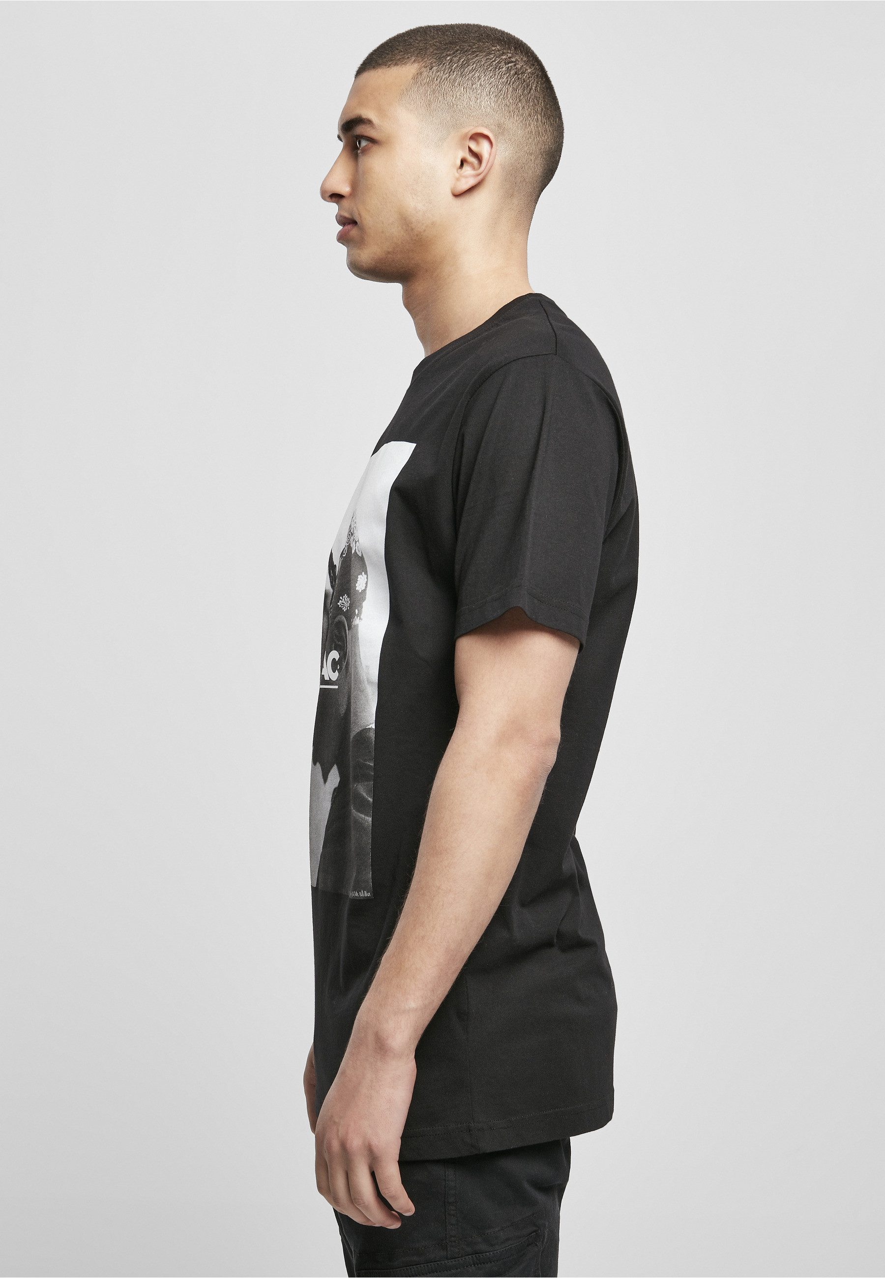 Merchcode Kurzarmshirt Merchcode Herren 2Pac F*ck The World Tee (1-tlg) – Bild 4 von 5