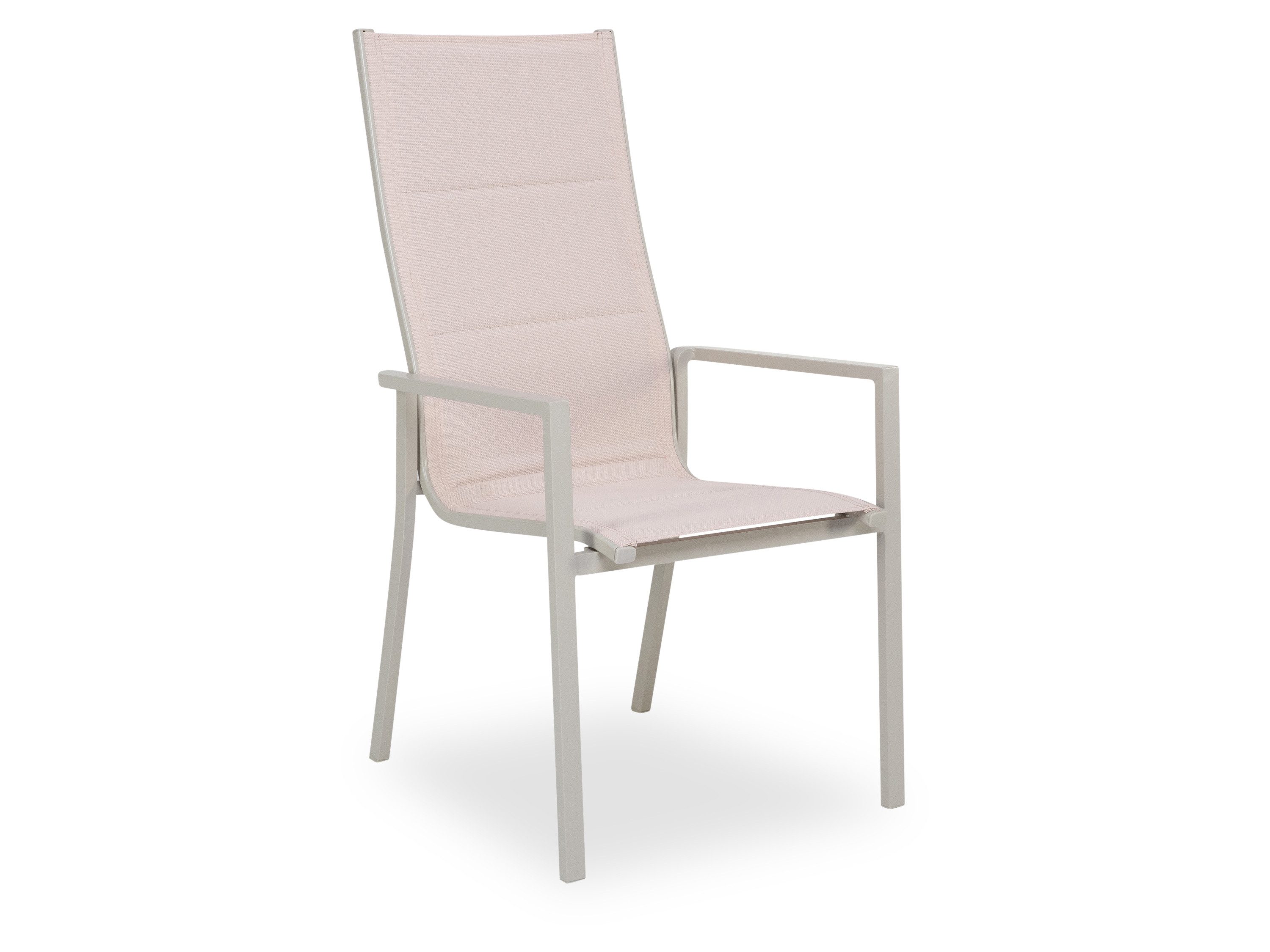 Outdoor Gartenstuhl Stapelstuhl outdoor MESSINA BHT 57x108x70 cm beige Gartenstuhl