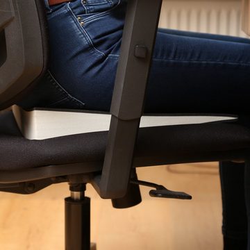 GORANDO Keilkissen Sitzkissen Bürostuhl Autositzkissen orthopädisch Keilform Fußstütze