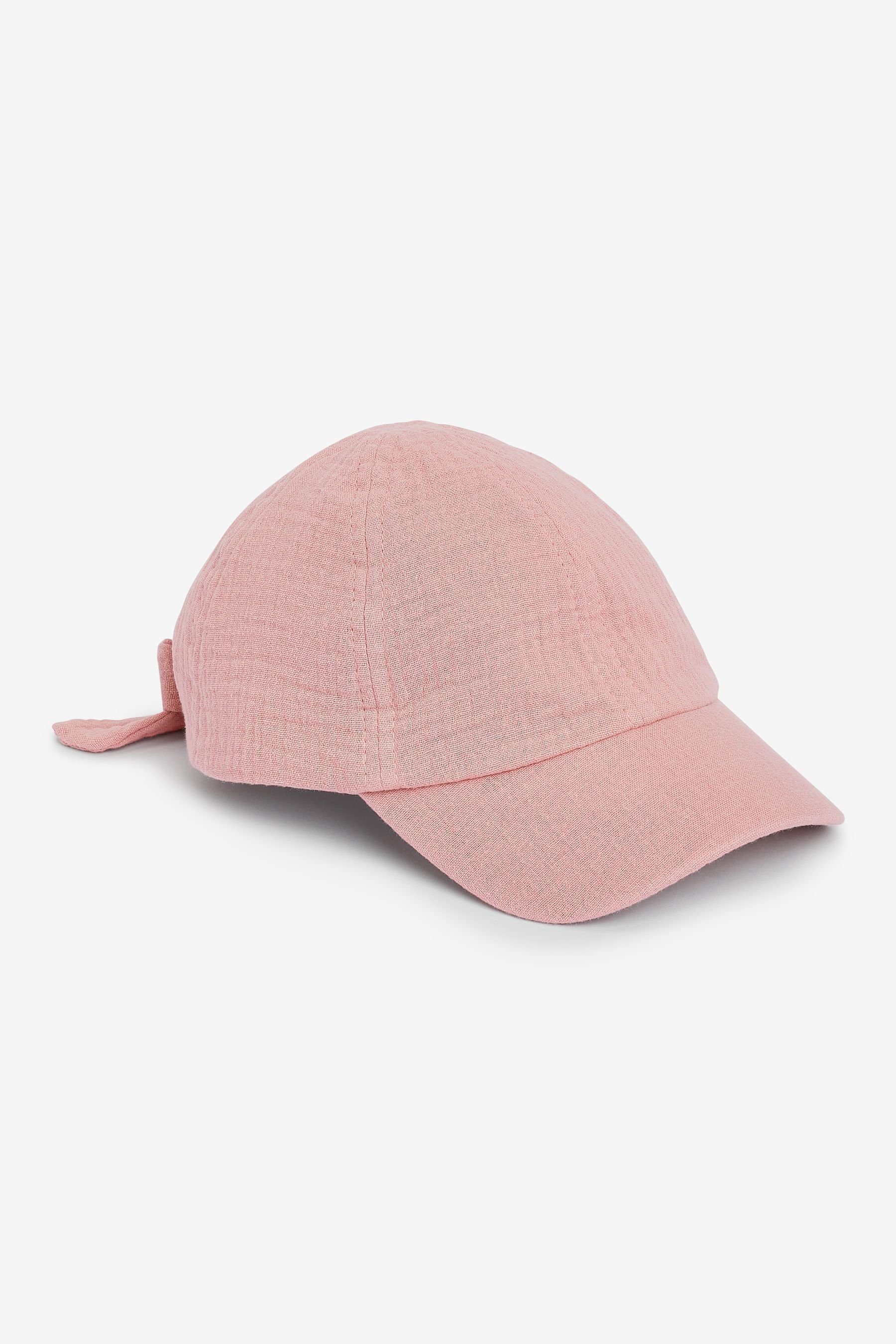 Next Baseball Cap Kappe mit rückseitigem Schleifendetail (1-St) Pink