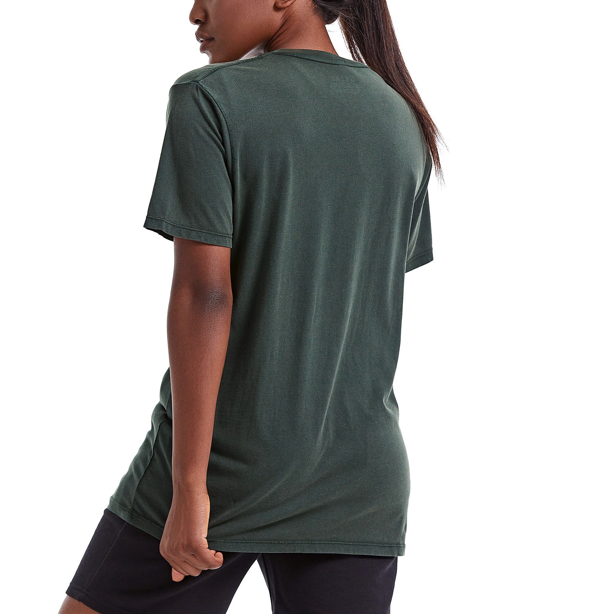 YEAZ T-Shirt CHAWLAY T-Shirt T-Shirt im Vintage Look aus hochwertigem veganem Material-Mix