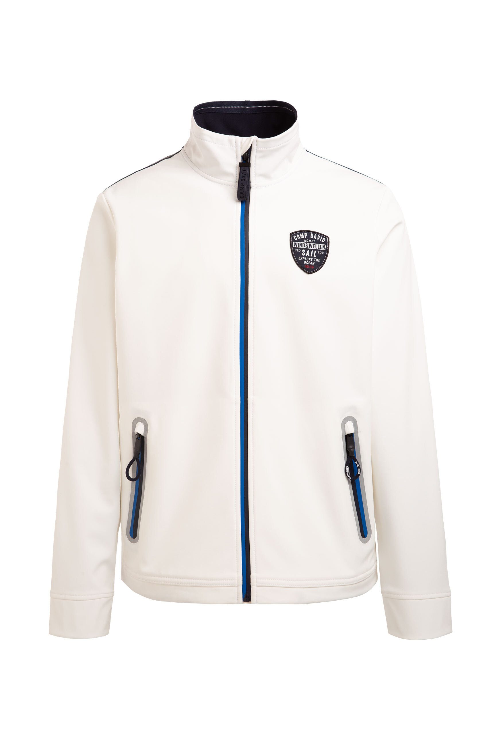 CAMP DAVID Softshelljacke mit verstellbarem Gummizug im Saum günstig online kaufen