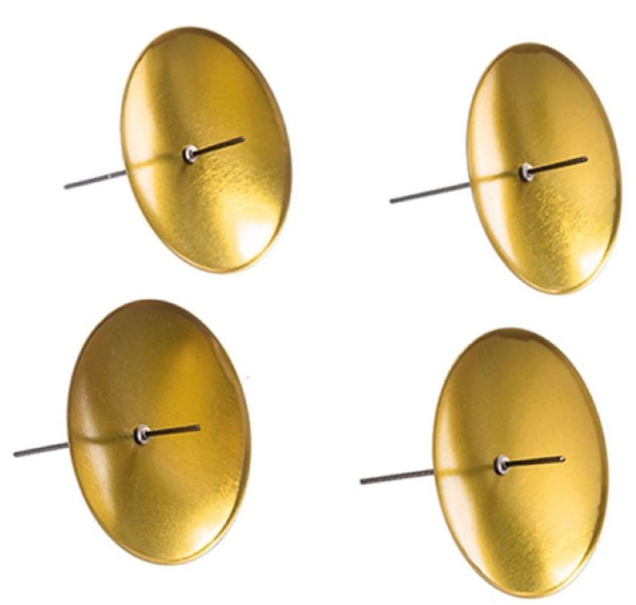 efco creative Tischkerzenhalter Metallkerzenhalter zum Stecken 4 Stück