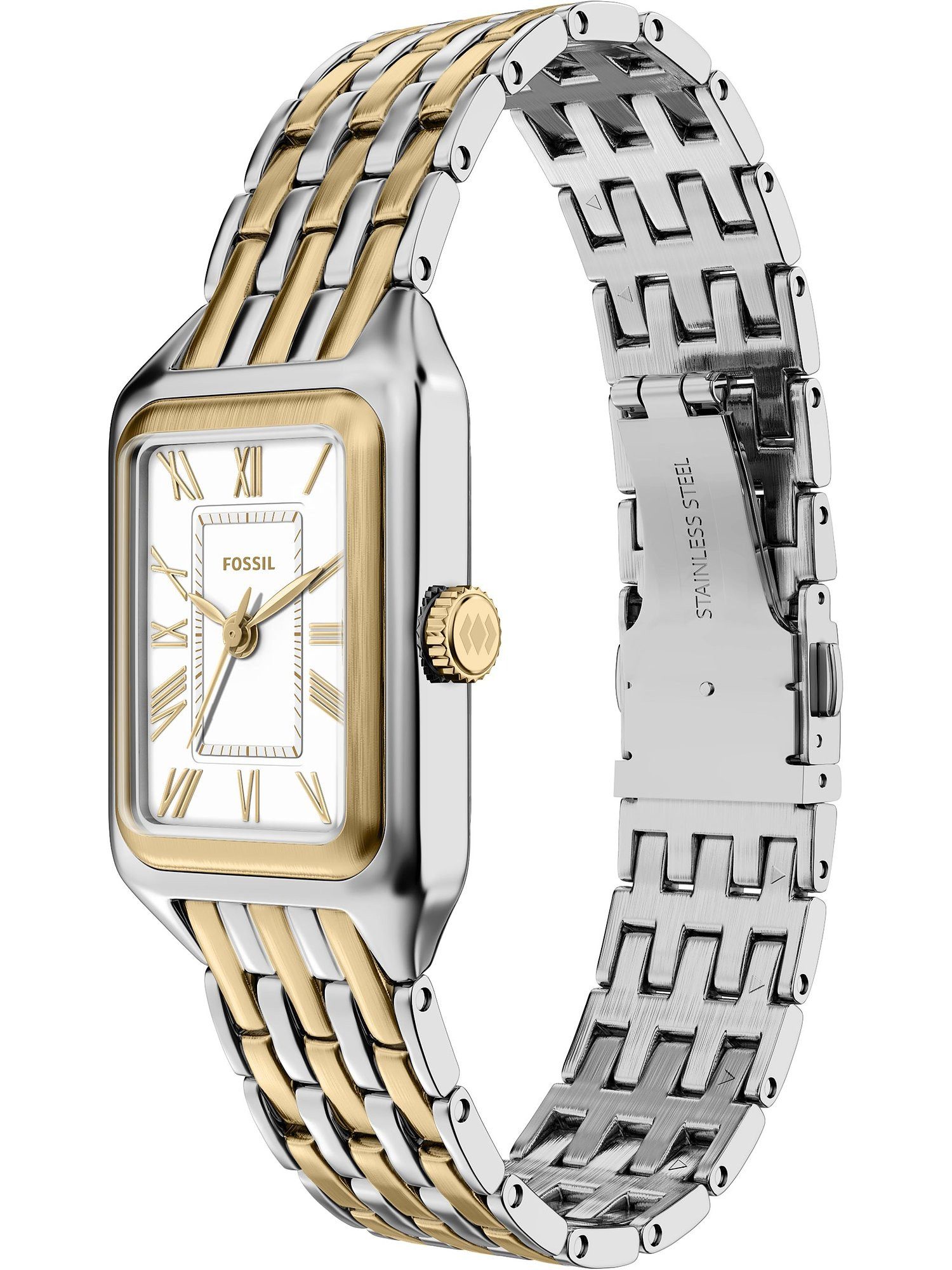 Fossil Quarzuhr Fossil Damen-Uhren Analog Quarz – Bild 5 von 5