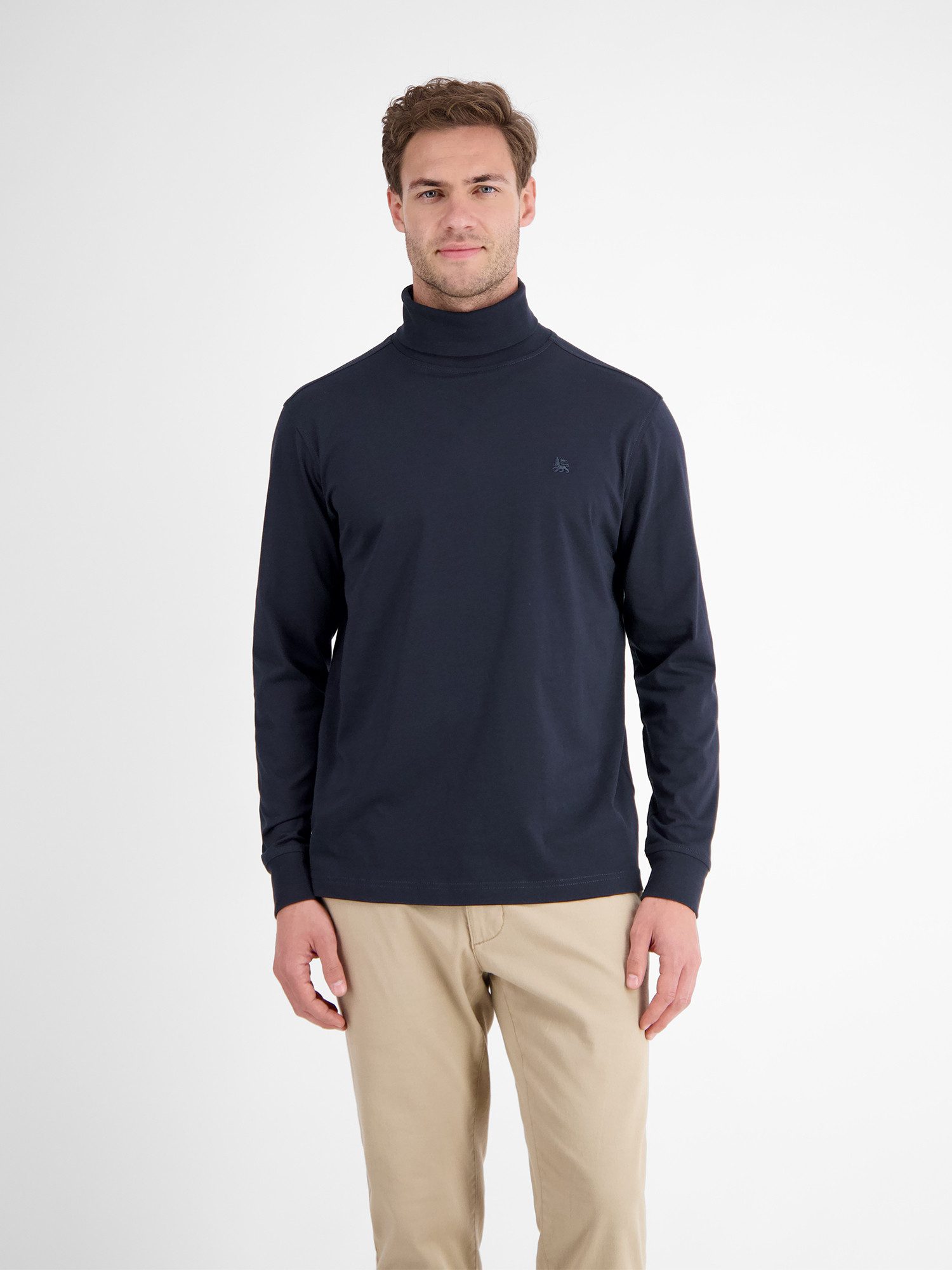 LERROS Sweatshirt LERROS Rollkragenshirt aus weicher Baumwolle günstig online kaufen