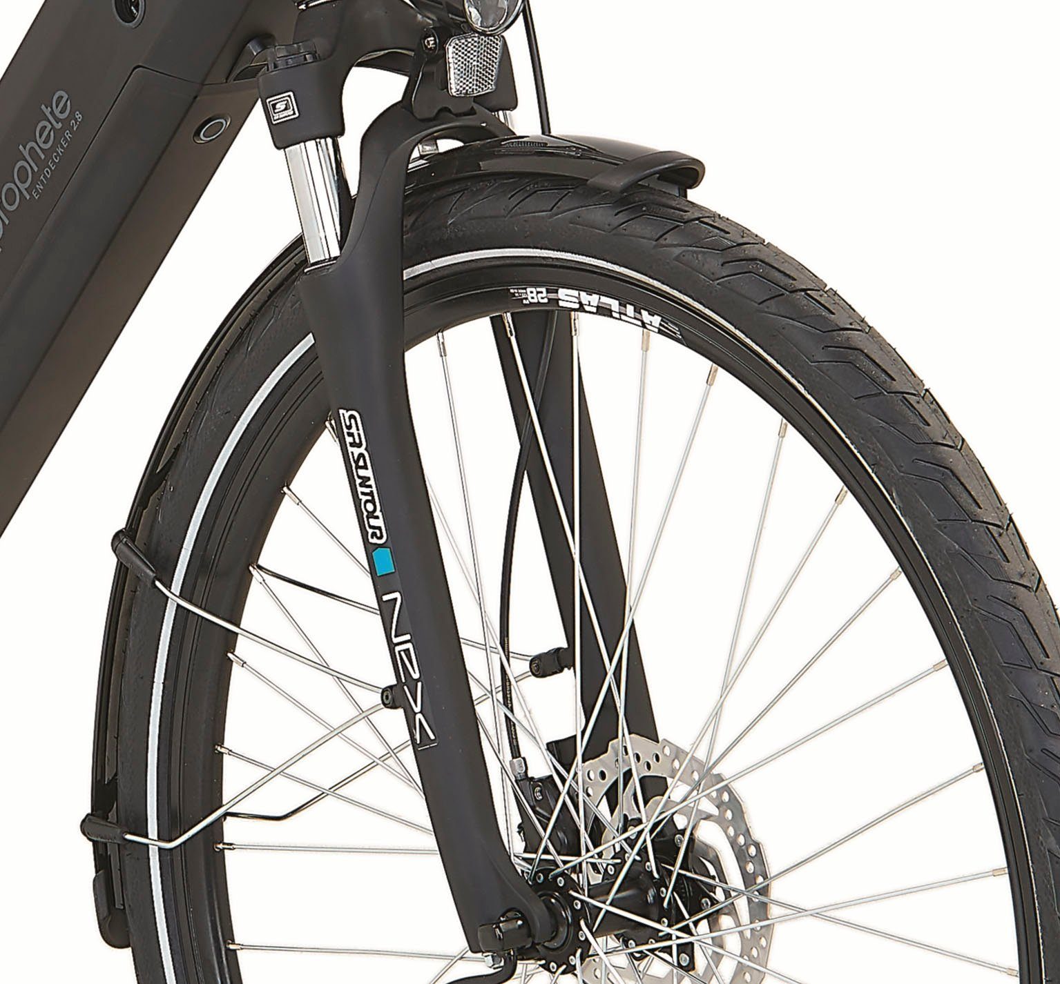 Prophete E-Bike Trekkingrad Entdecker 2.8, 8 Gang Shimano Altus Schaltwerk, Kettenschaltung, Heckmotor, 540 Wh, Pedelec, Elektrofahrrad für Herren