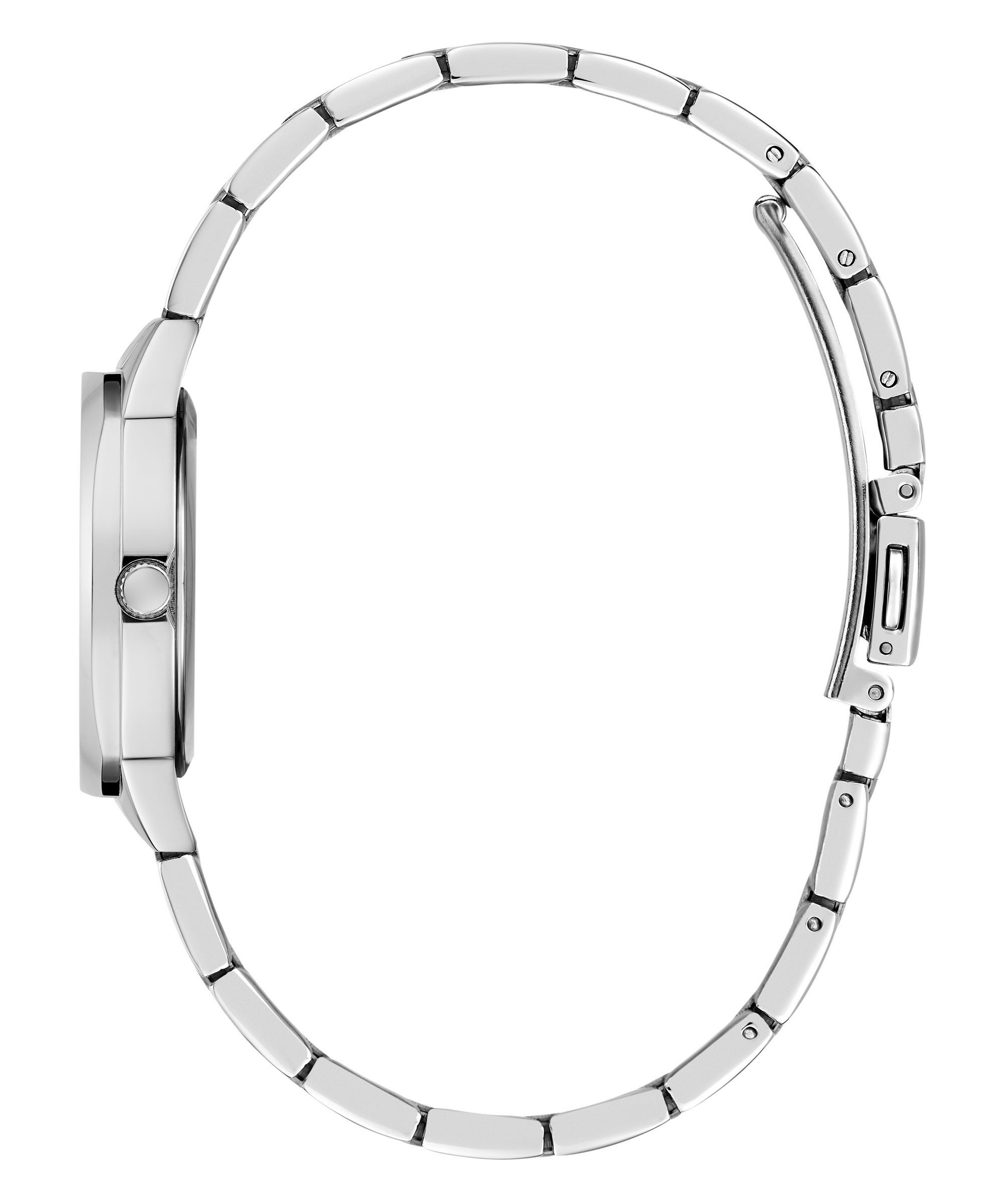 Guess Quarzuhr GUESS-CHARLOTTE GW0767L6, Armbanduhr, Damenuhr, Edelstahlarmband, analog