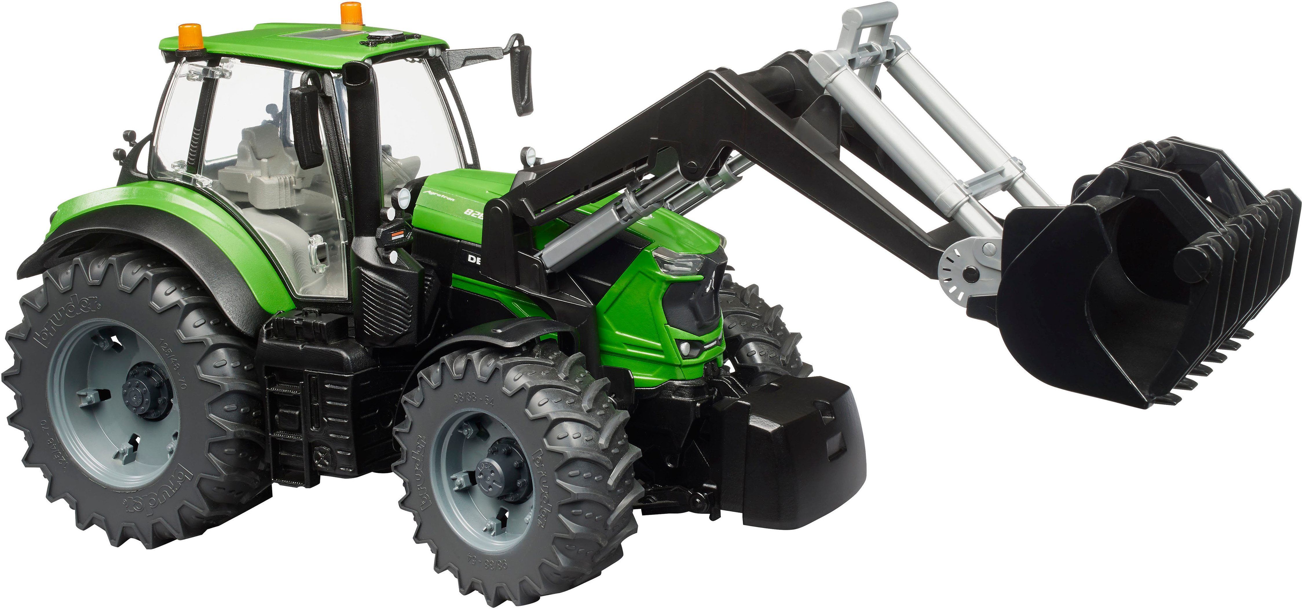 Bruder® Spielzeug-Traktor Deutz 8280 TTV mit Frontlader (03161), Made in Eu günstig online kaufen