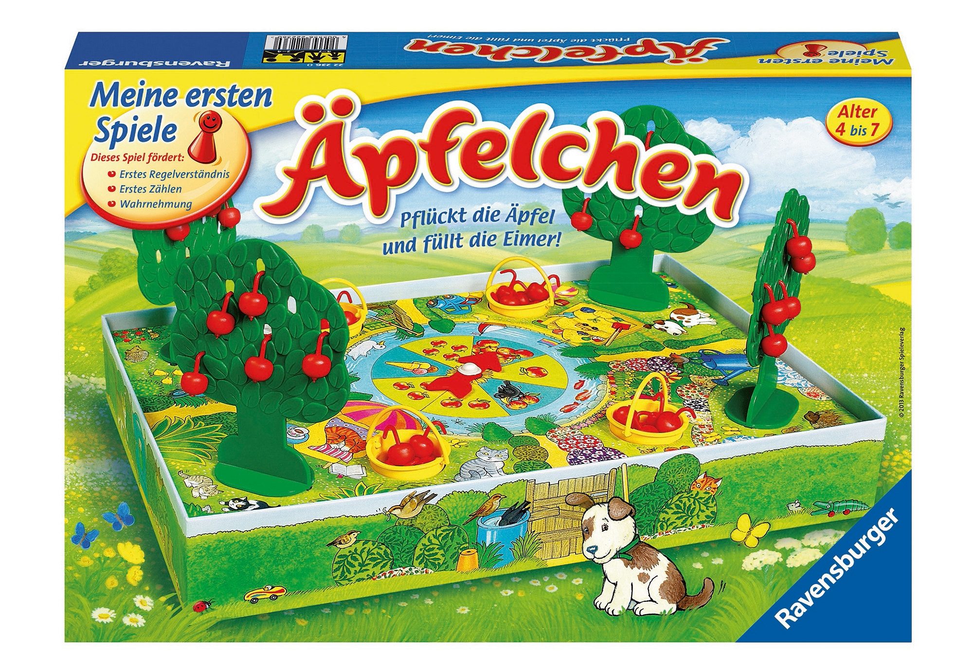 Ravensburger Spiel, »Pflückt die Äpfel und füllt die Eimer!« online