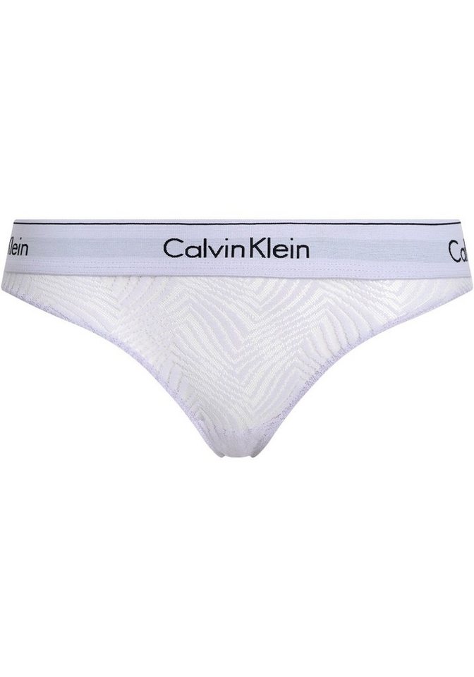 Calvin Klein Underwear Bikinislip BIKINI mit Strukturmuster, Elastischer  Bund für ultimativen Tragekomfort