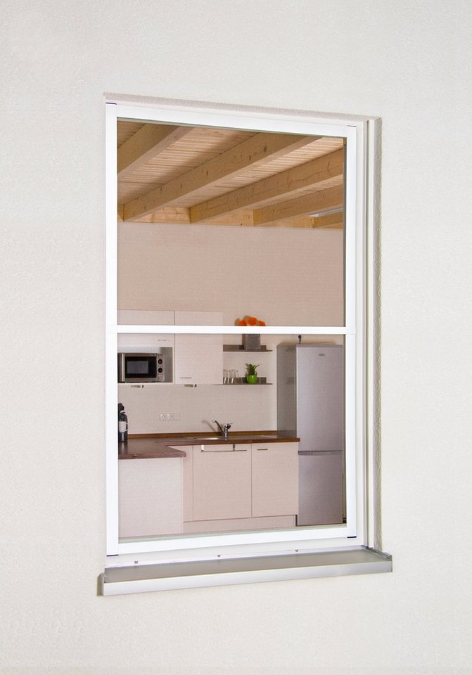 HECHT InsektenschutzFenster »MASTER SLIM XL«, weiß