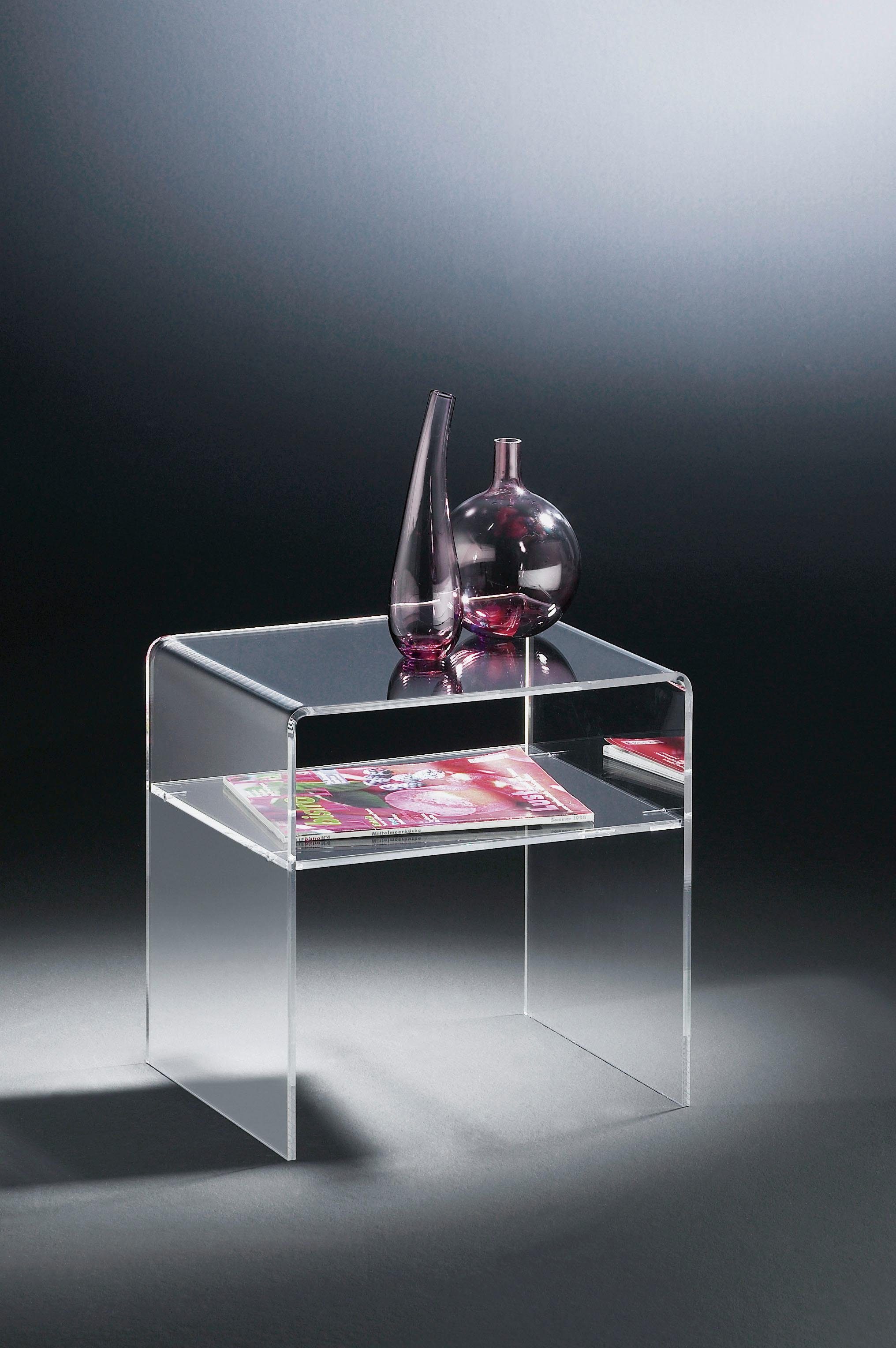 Style Acrylglas Remus, mit of Ablagefach, Places aus Beistelltisch