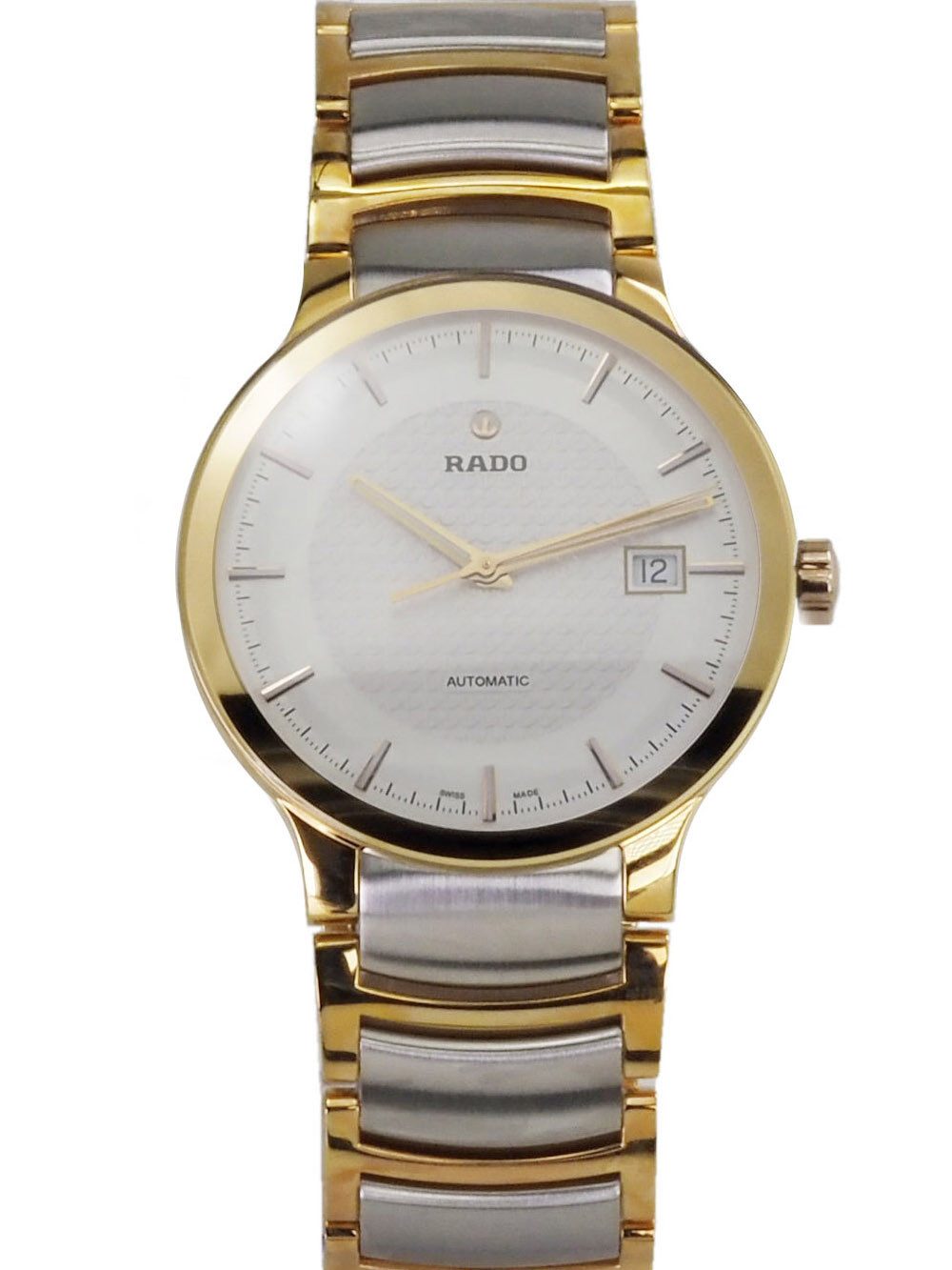 Rado Automatikuhr schweizer Herren Uhr Ø 38 mm Automatik R30953123 Centrix
