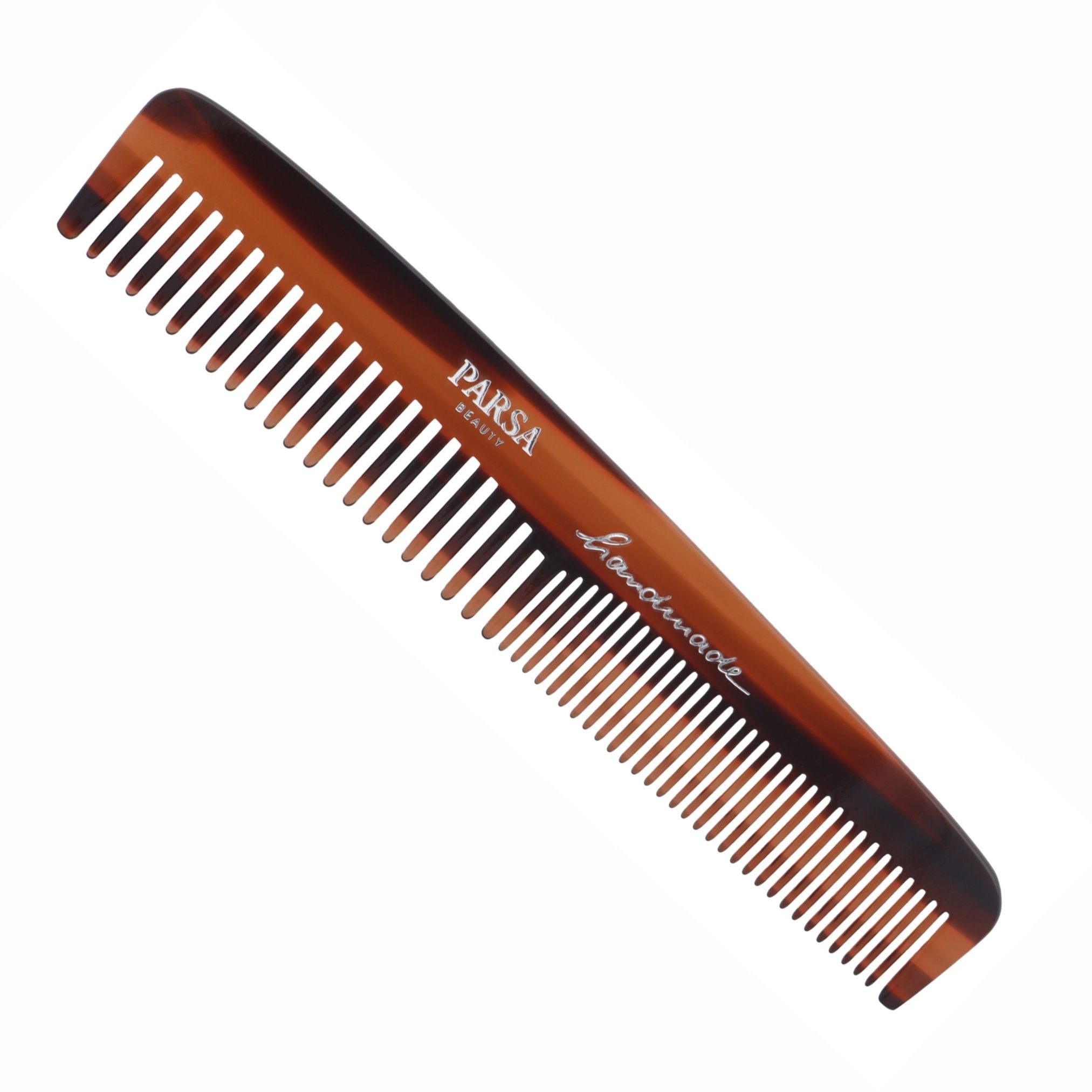 PARSA Beauty Haarkamm PARSA Beauty PROFESSIONAL Haar- & Bartkamm 14 cm – handgefertigt