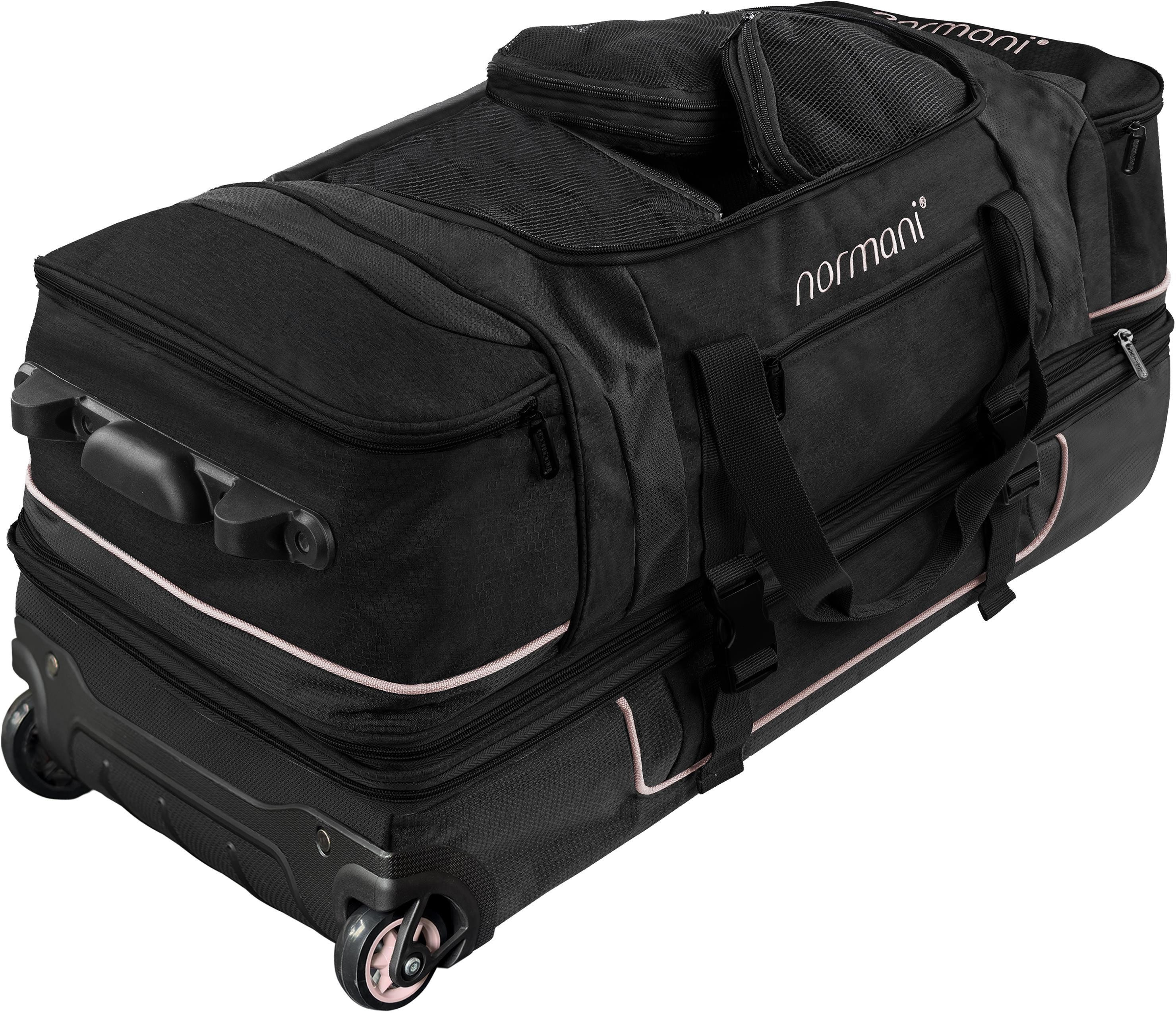 normani Reisetasche Reisetrolley 120-150 L mit Kleidertaschen, XXL Reisetro günstig online kaufen