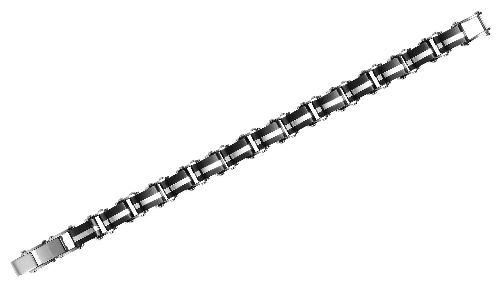 Gliederarmband Armband – Gliederarmband aus Edelstahl 21 cm