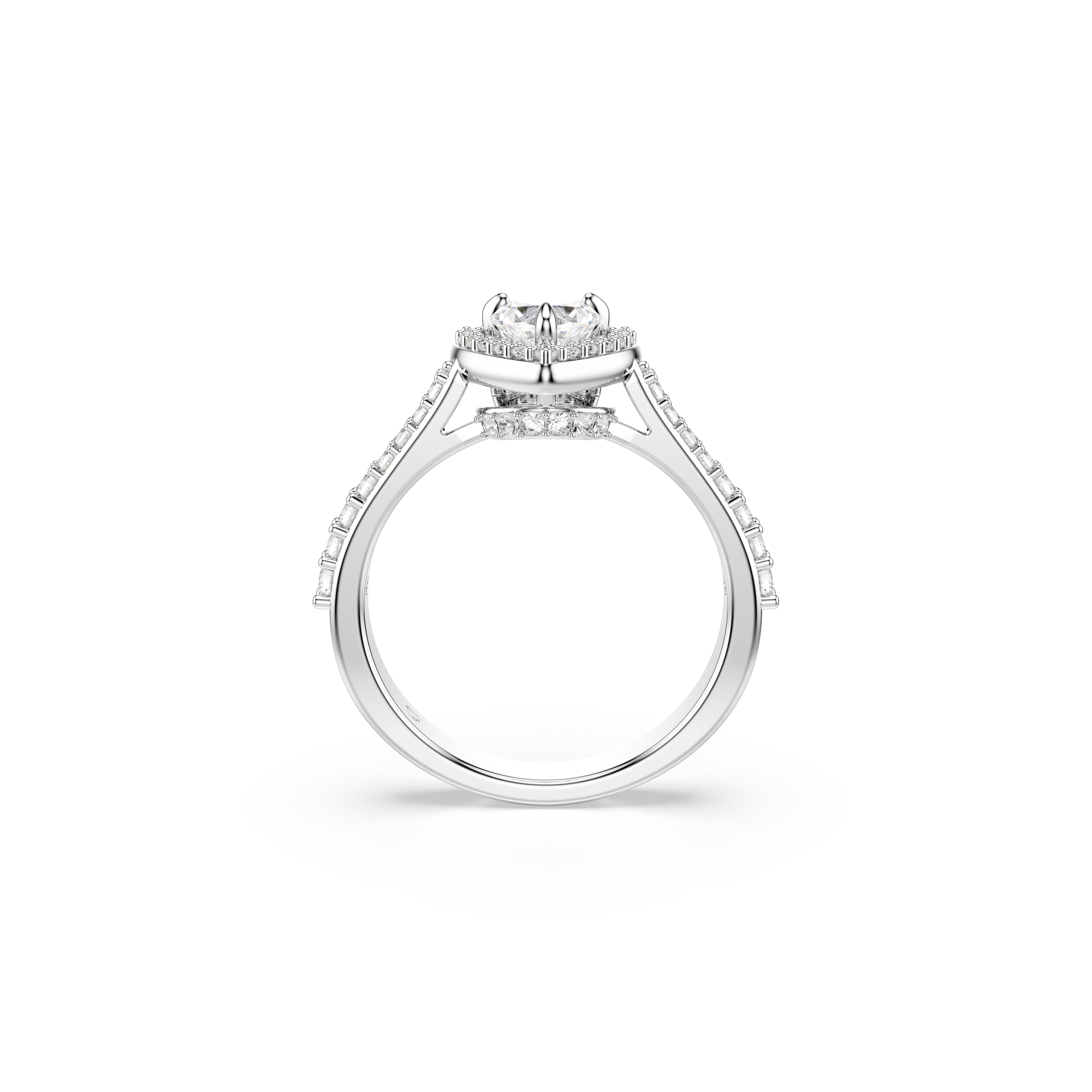 Swarovski Fingerring Schmuck Geschenk Una Ring, mit Swarovski® Kristall, Zirkonia (synth)