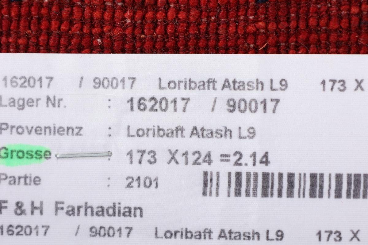 Handgeknüpfter Atash Loribaft 12 Gabbeh Moderner, 123x172 rechteckig, Perser mm Orientteppich Höhe: Nain Trading,