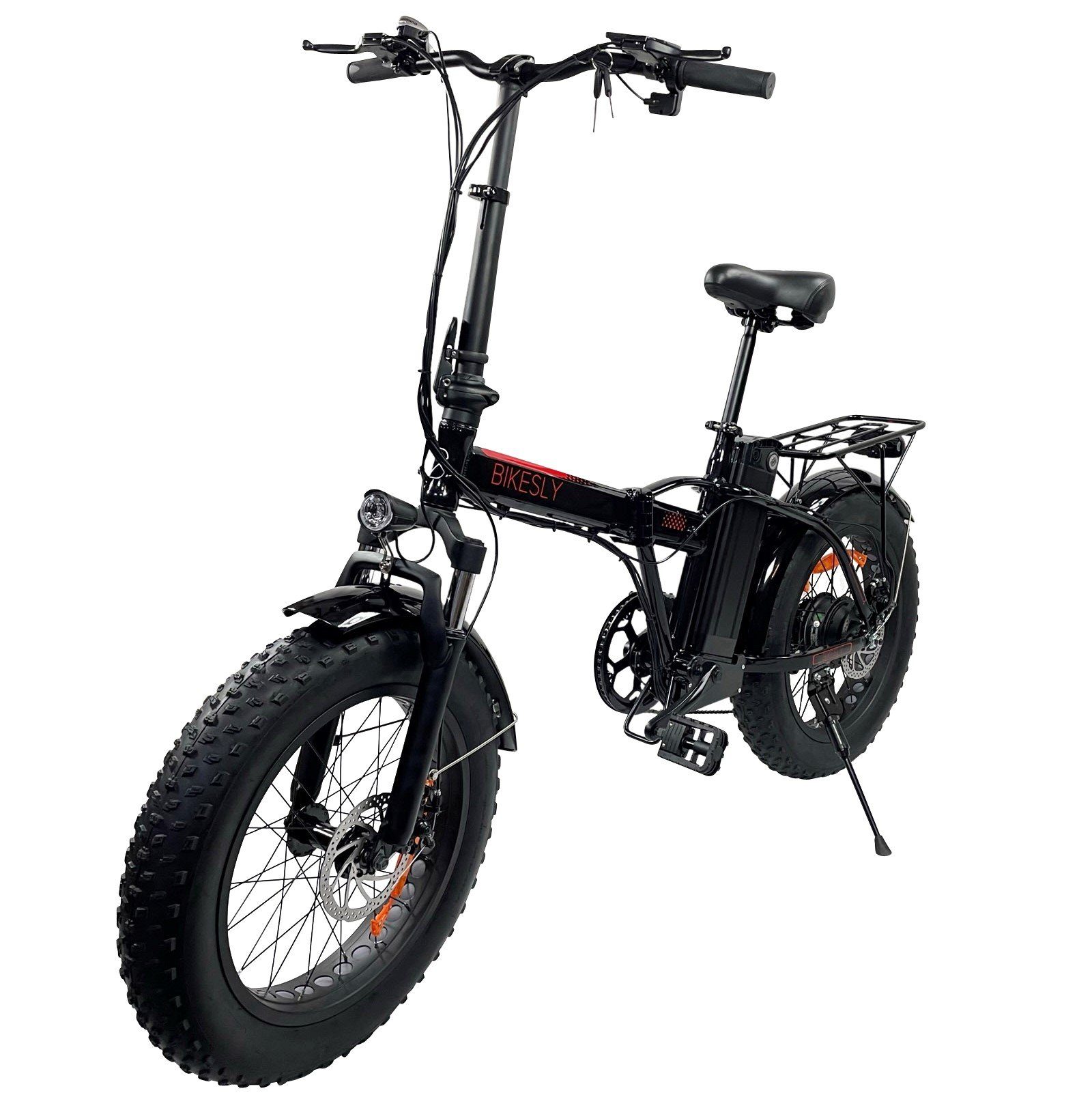 Bikesly E-Bike FATBIKE, 7 Gang, Kettenschaltung, Brushless