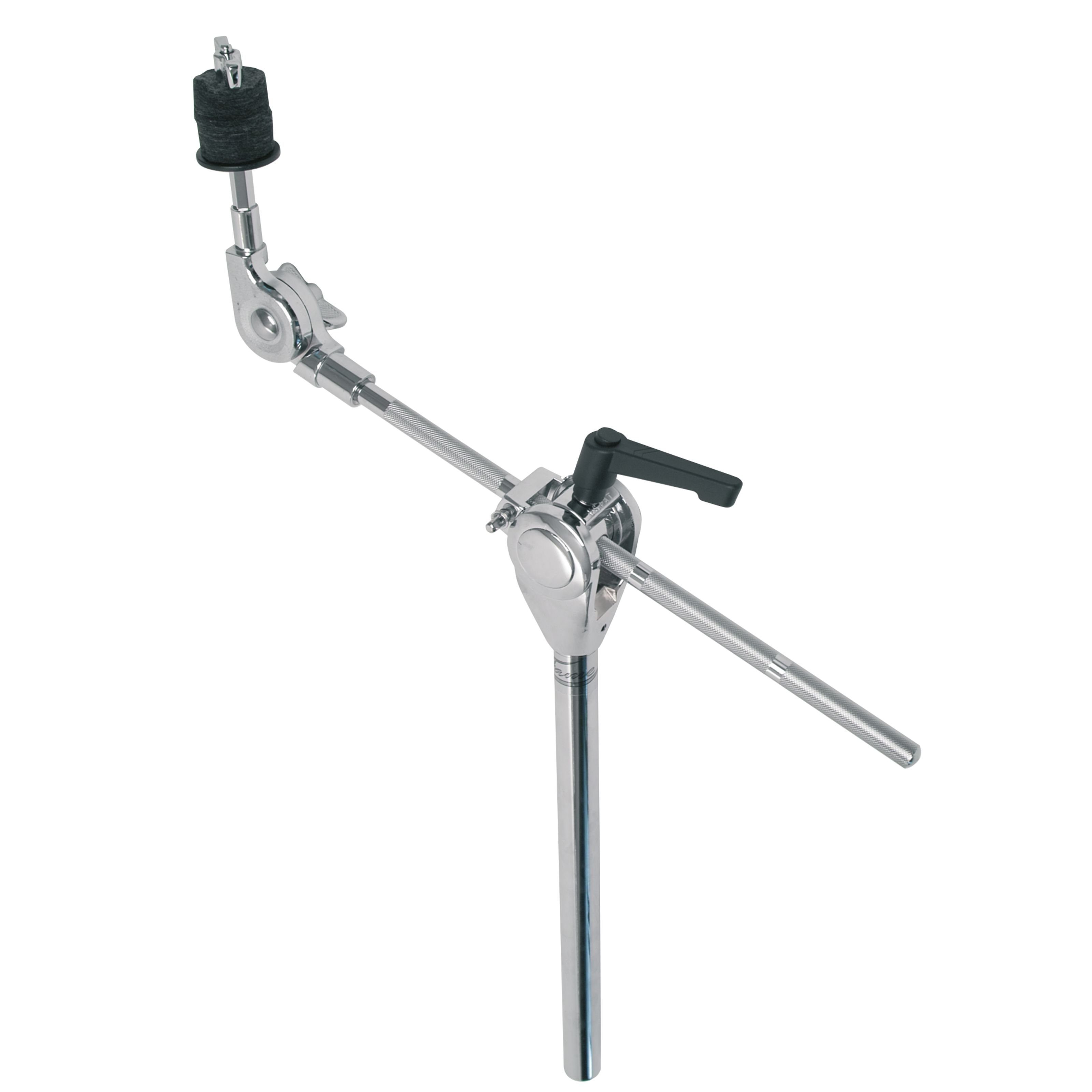 FAME Musikinstrumentenständer, (CH1 Verchromter Beckenhalter Quick Release Fastener Stabiler Beckenarm Inklusive Galgen Optimale Armlänge Drehung und Neigung Ideal für Drummer, Hardware, Beckenhalter), Beckenhalter, Verchromt, Quick Release Fastener