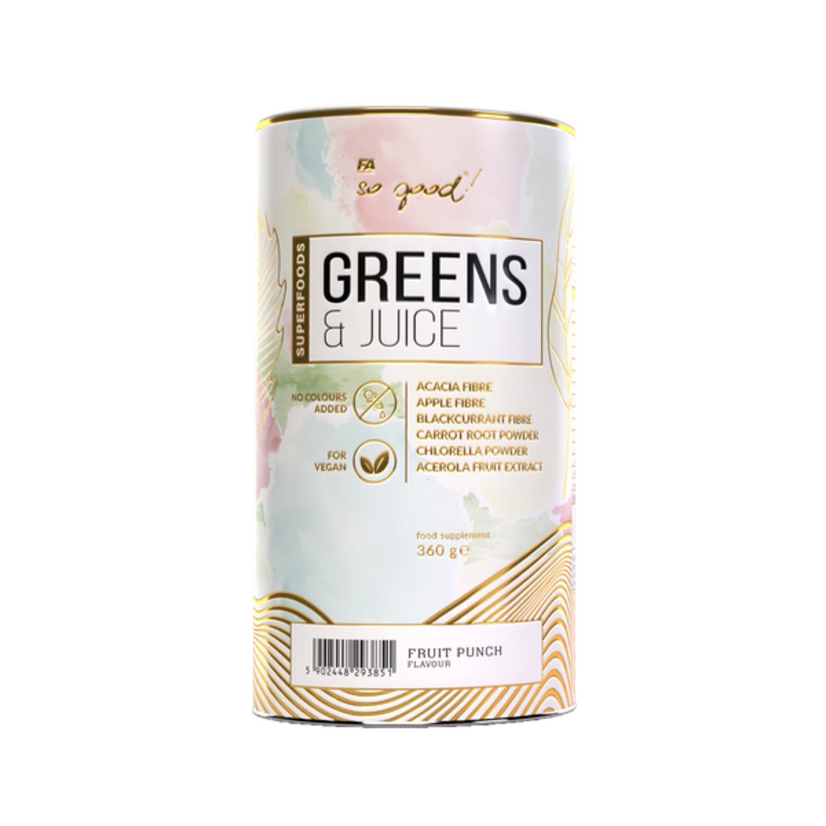 Fitness Authority FA® so good! GREENS & JUICE 360g Lemon Pulver