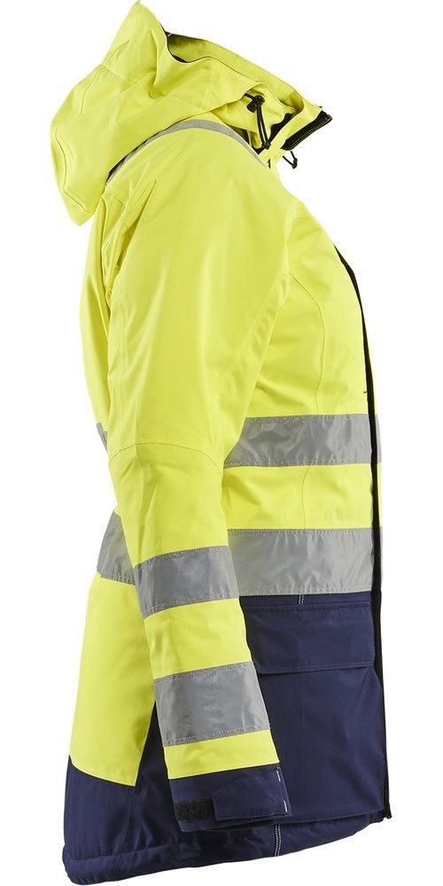 Blåkläder Warnschutz-Shirt Damen High Vis Winterparka