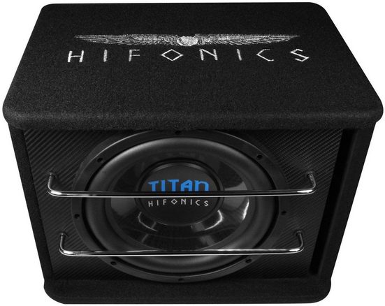 Hifonics Titan 10" (25 cm) Single-Bassreflexbox TS-250R mit 600 Watt Auto-Subwoofer