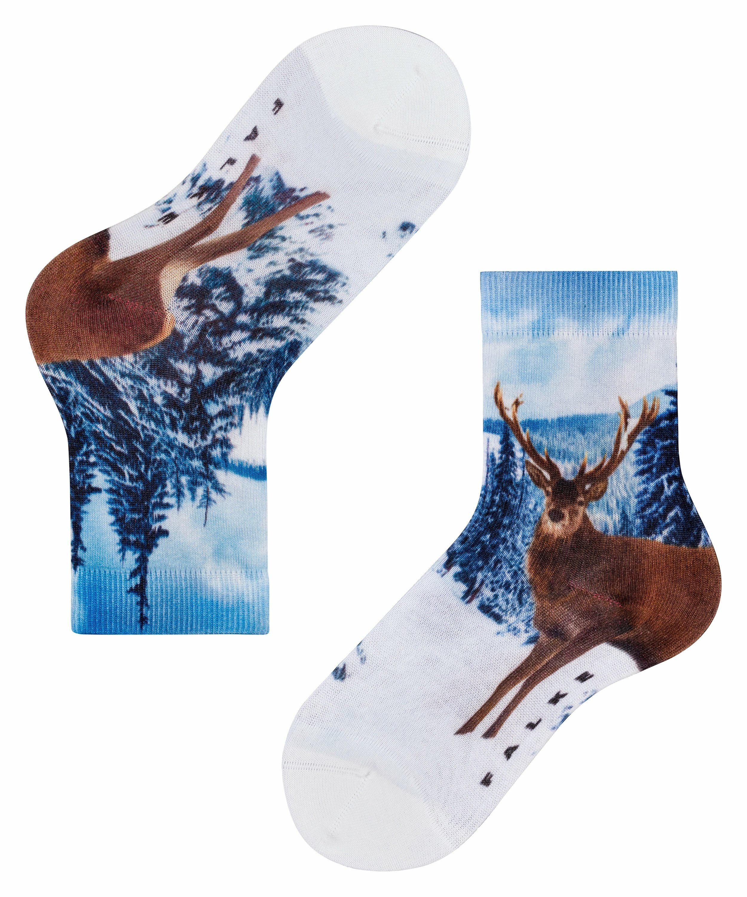 Deer Print Socken (1-Paar) FALKE