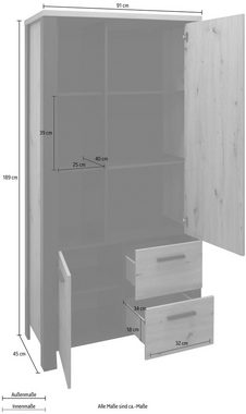 Mäusbacher Hochschrank Litza Höhe 189 cm