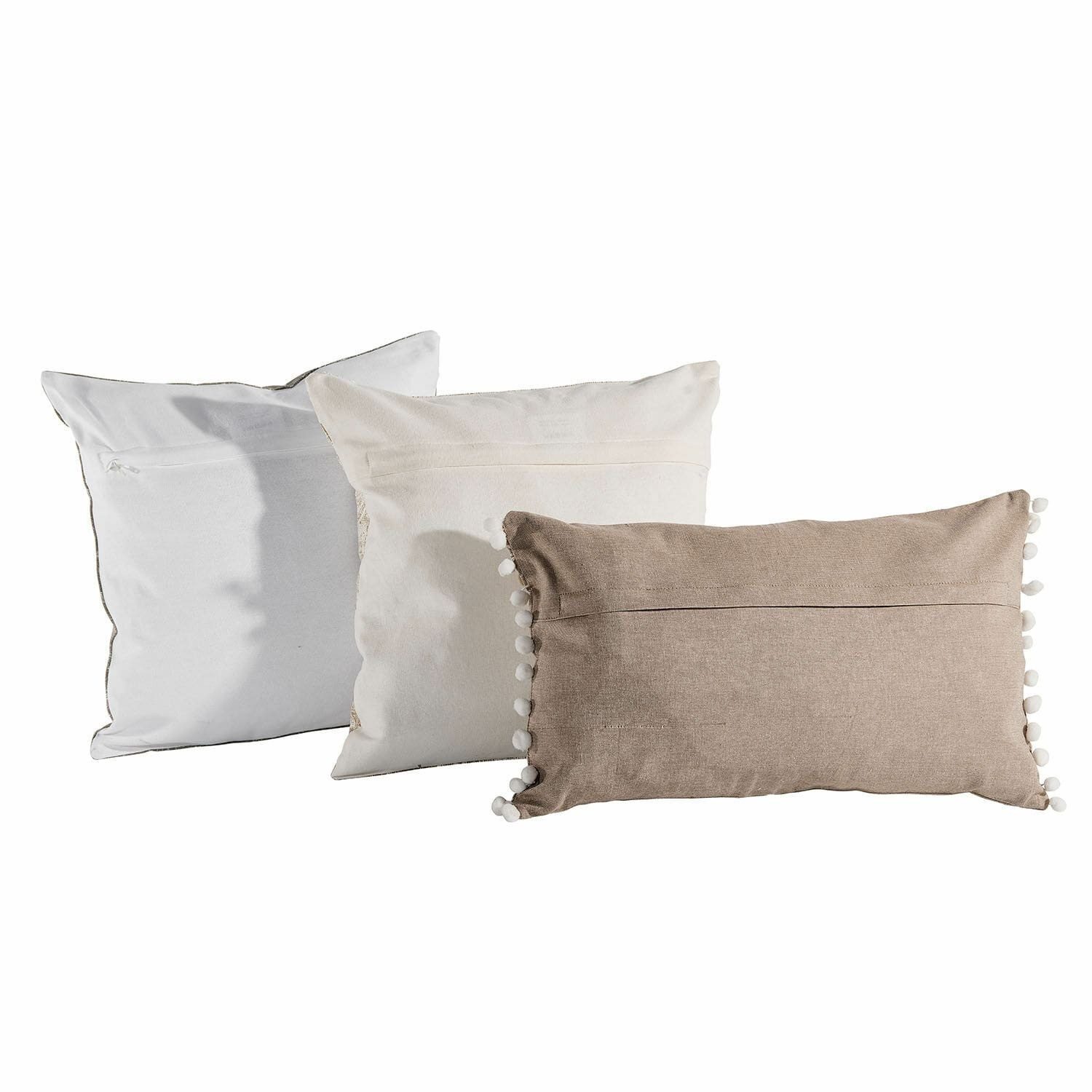 Mirabeau Kissenhülle Kissenhülle 3er Set Emelin creme günstig online kaufen