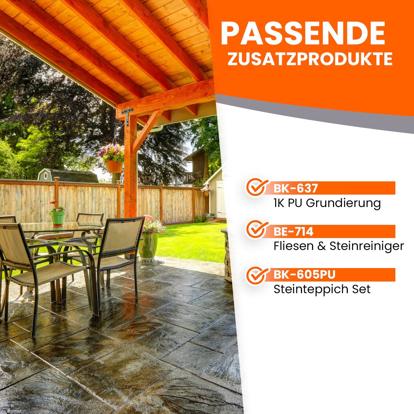 BEKATEQ Universalgrundierung BK-637PU 1K PU Grundierung für aussen, rasante Trocknung, hohe Reichweite - geeignet für Beton, Stein, Stahl, Holz, Fliesen -, Steinteppich Balkon Terrasse Boden Haftgrund Tiefengrund BK-637PU, Rostbeständig, Schnelltrocknend, UV-beständig, Wetterbeständig