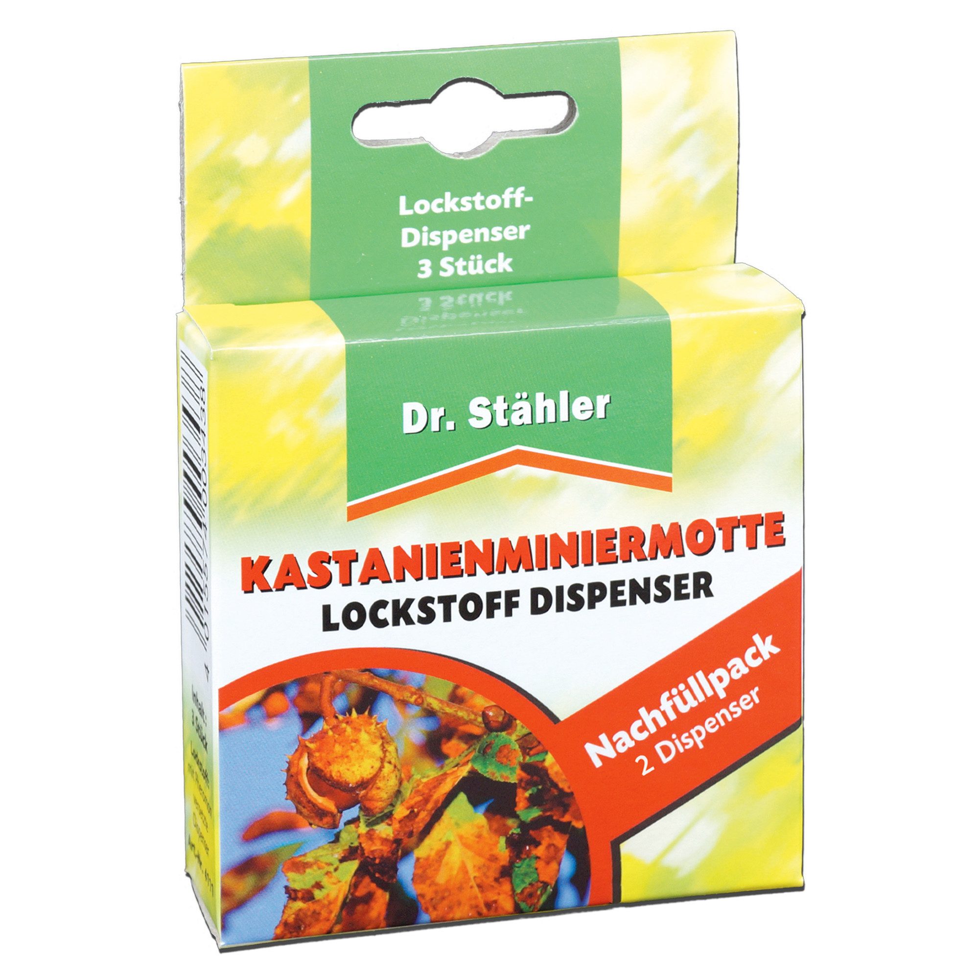Insektenfalle Kastanienminiermotte Lockstoffdispenser - Schutz für die Rosskastanie