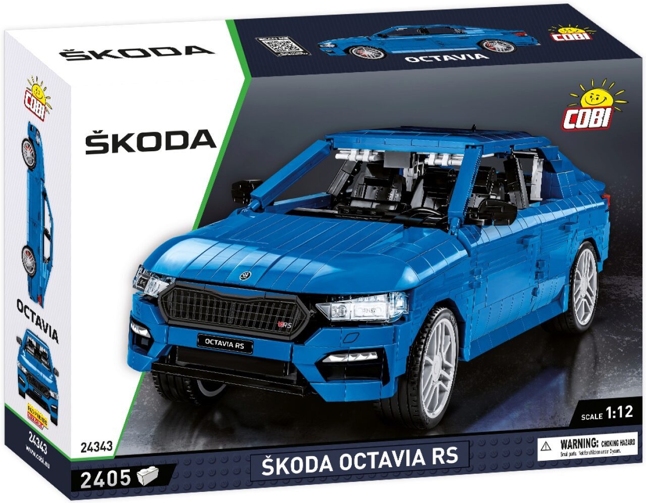 COBI COBI Škoda Octavia IV RS Executive Edition 1:12 Konstruktions-Spielset