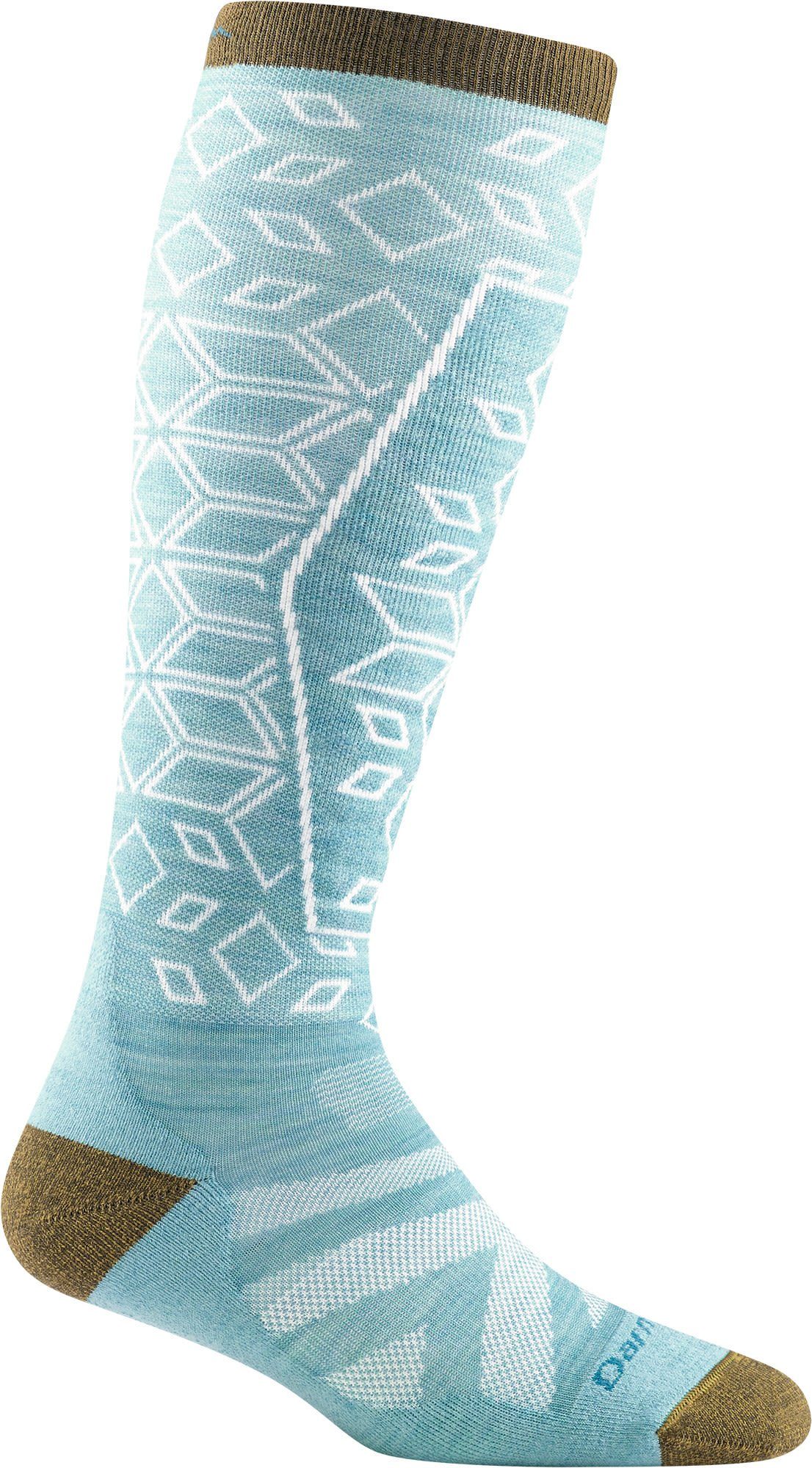 Vermont Thermosocken Darn Tough W Traverse Over-the-calf Socks Damen Aqua