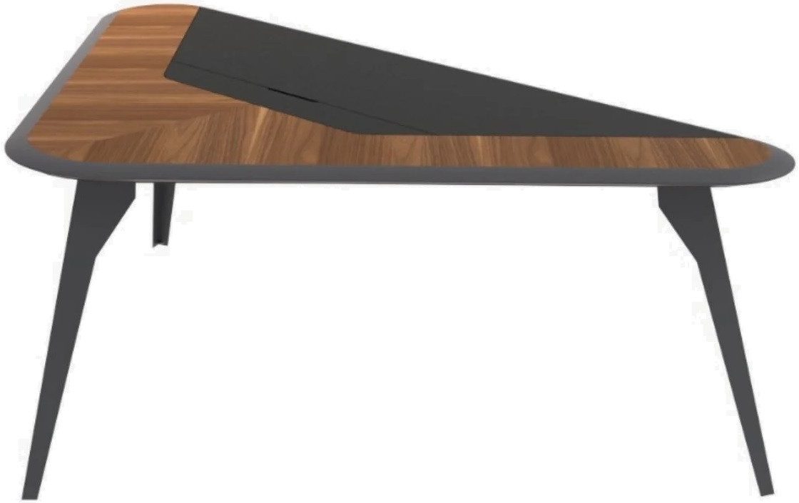 Xlmoebel Schreibtisch Küchen Tisch Exklusive Büro Ausstattung Modern Braun Möbel (1-St., 1x nur Schreibtisch), Hergestellt in Europa