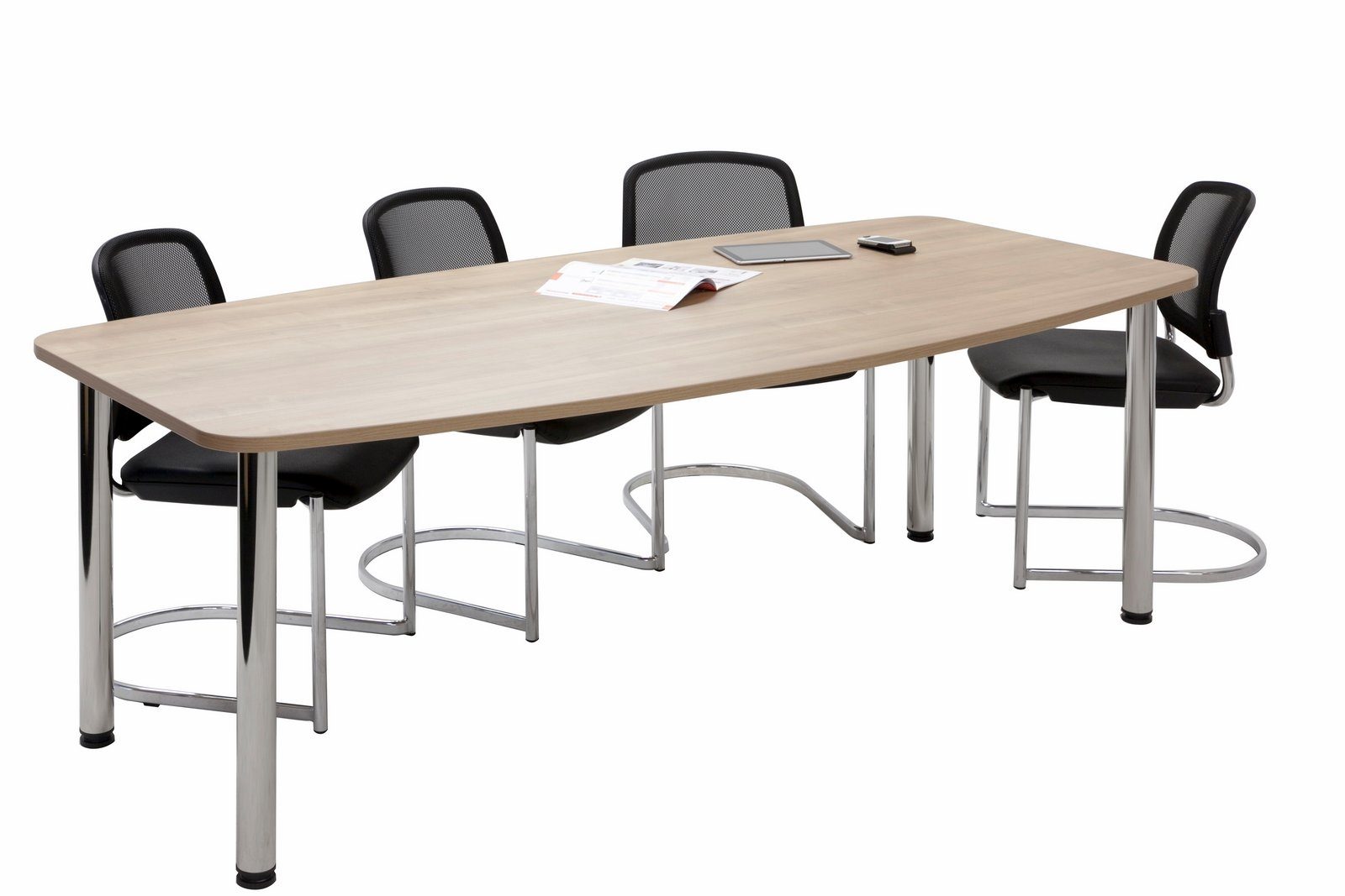 bümö KT22, klein Konferenztisch Konferenztisch - Nussbaum Dekor: