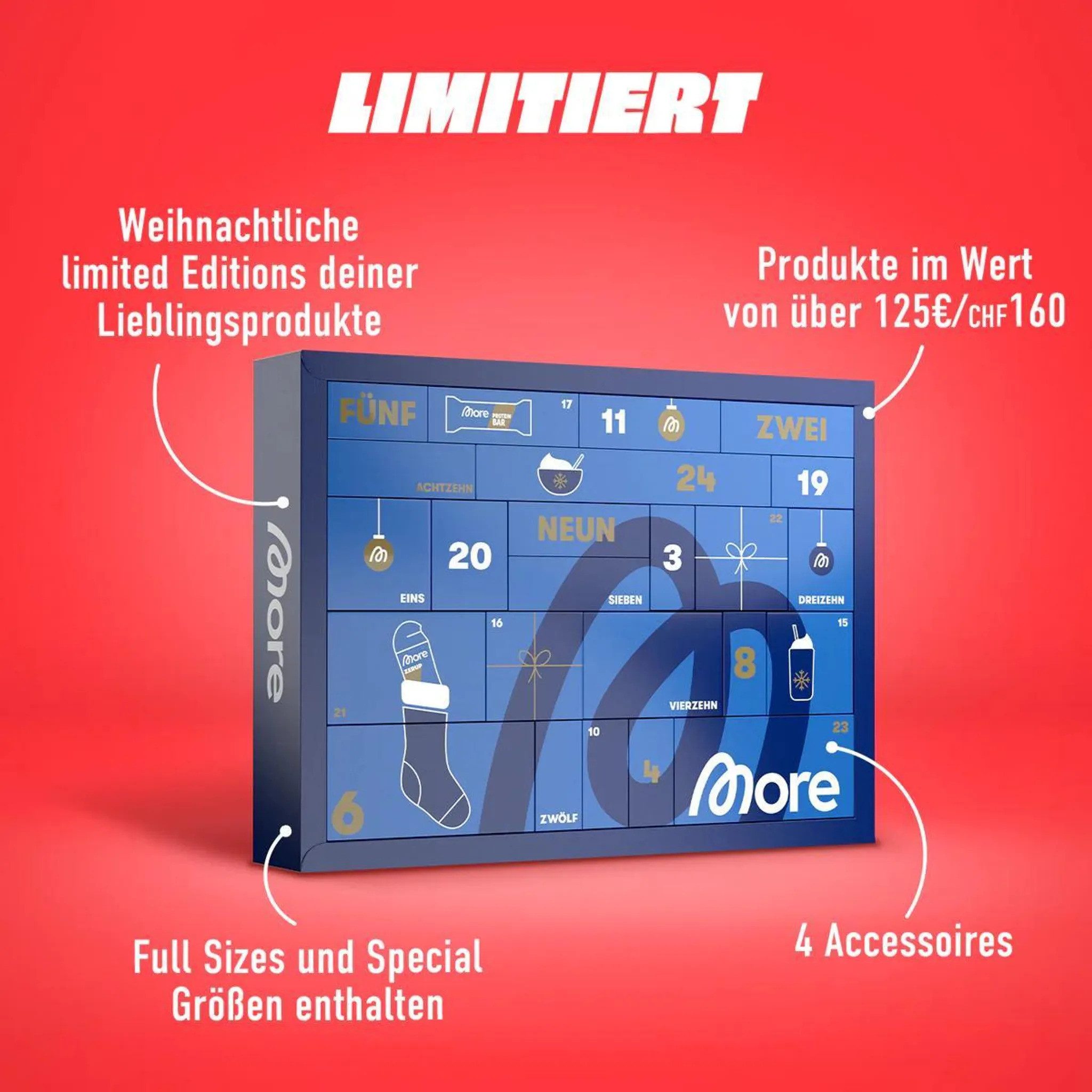 More Nutrition Adventskalender More Nutrition Adventskalender 2025 - Limited Edition