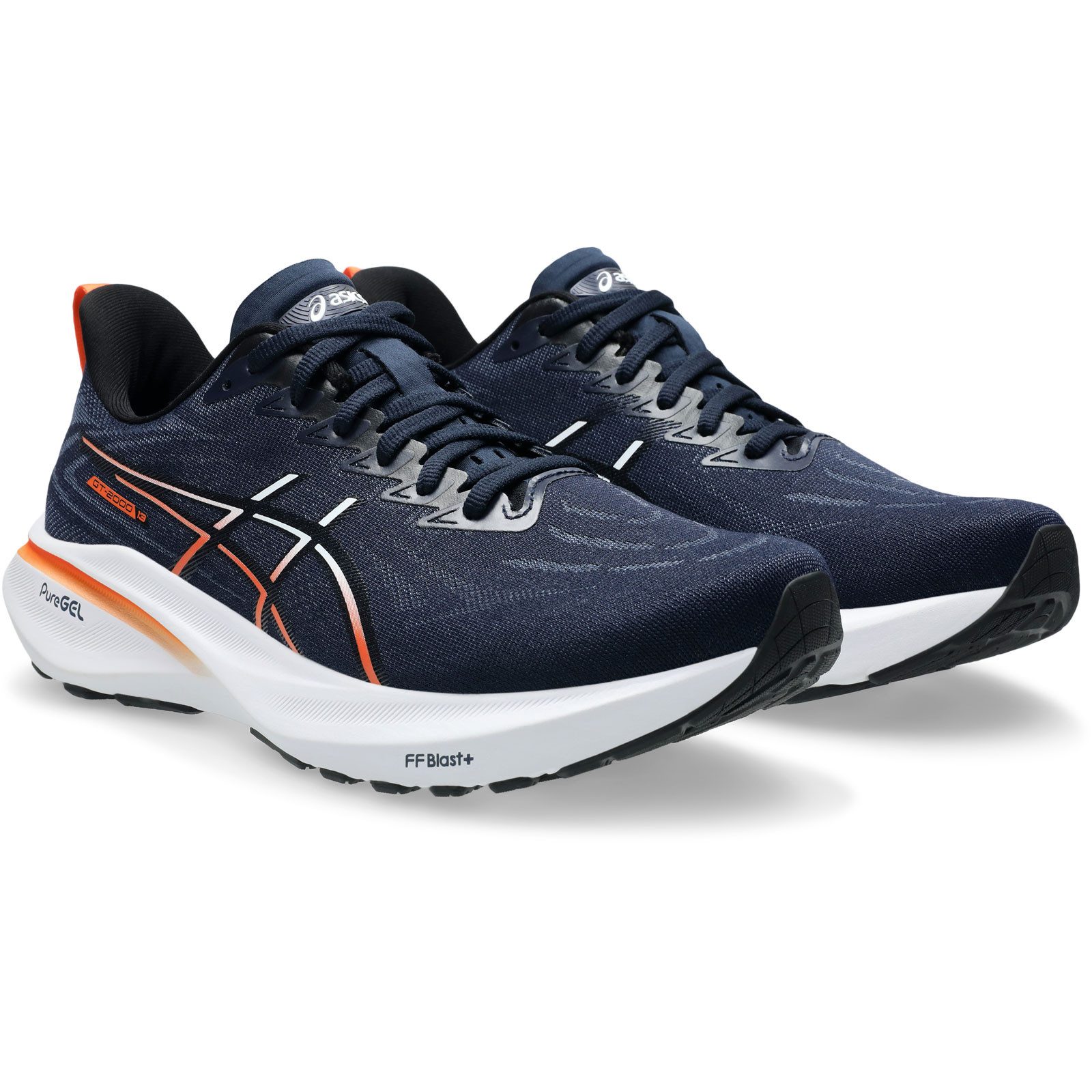 Asics GT-2000 12 Men Black/Faded Orange günstig online kaufen