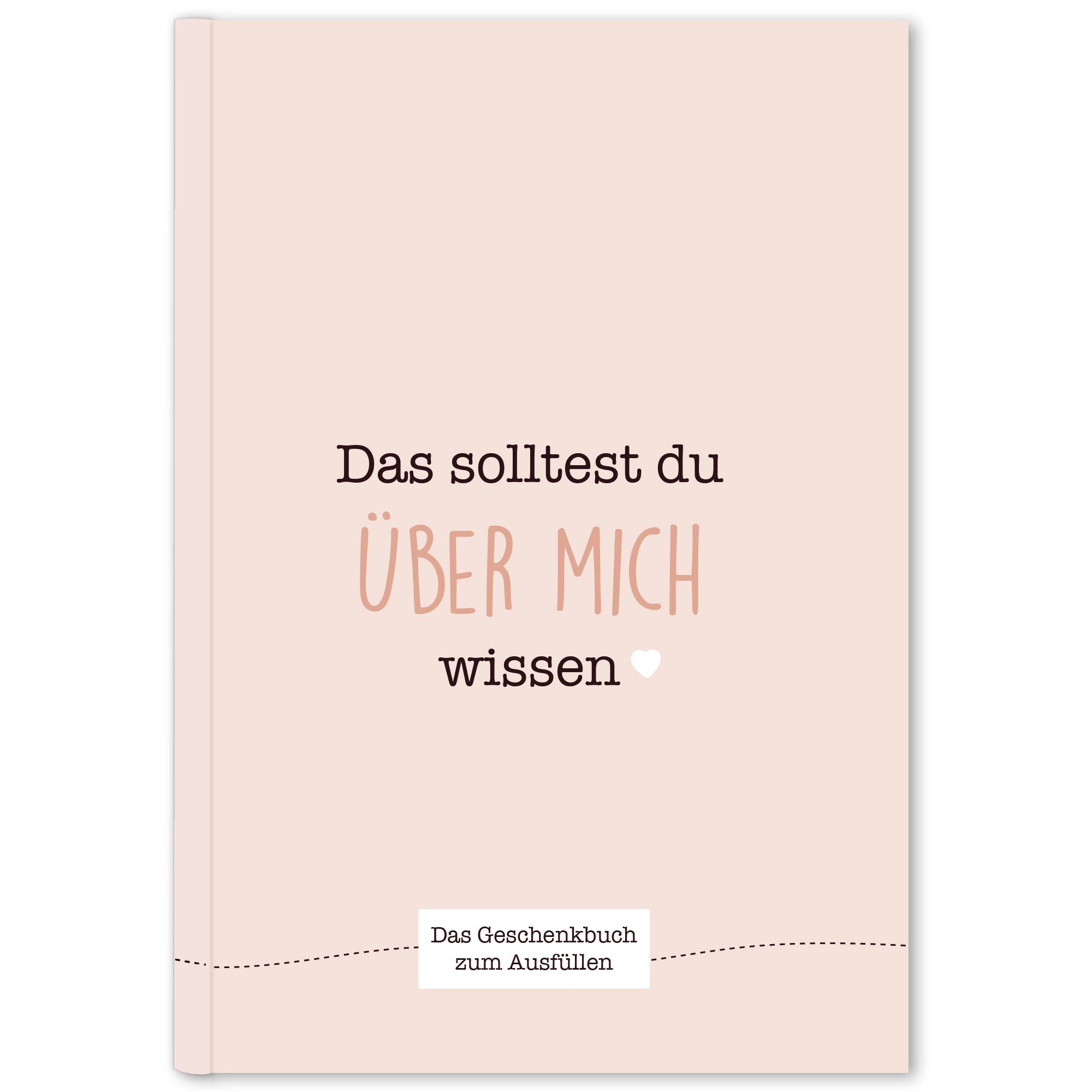 CUPCAKES & KISSES Notizbuch Das solltest du über mich wissen Buch zum Ausfüllen