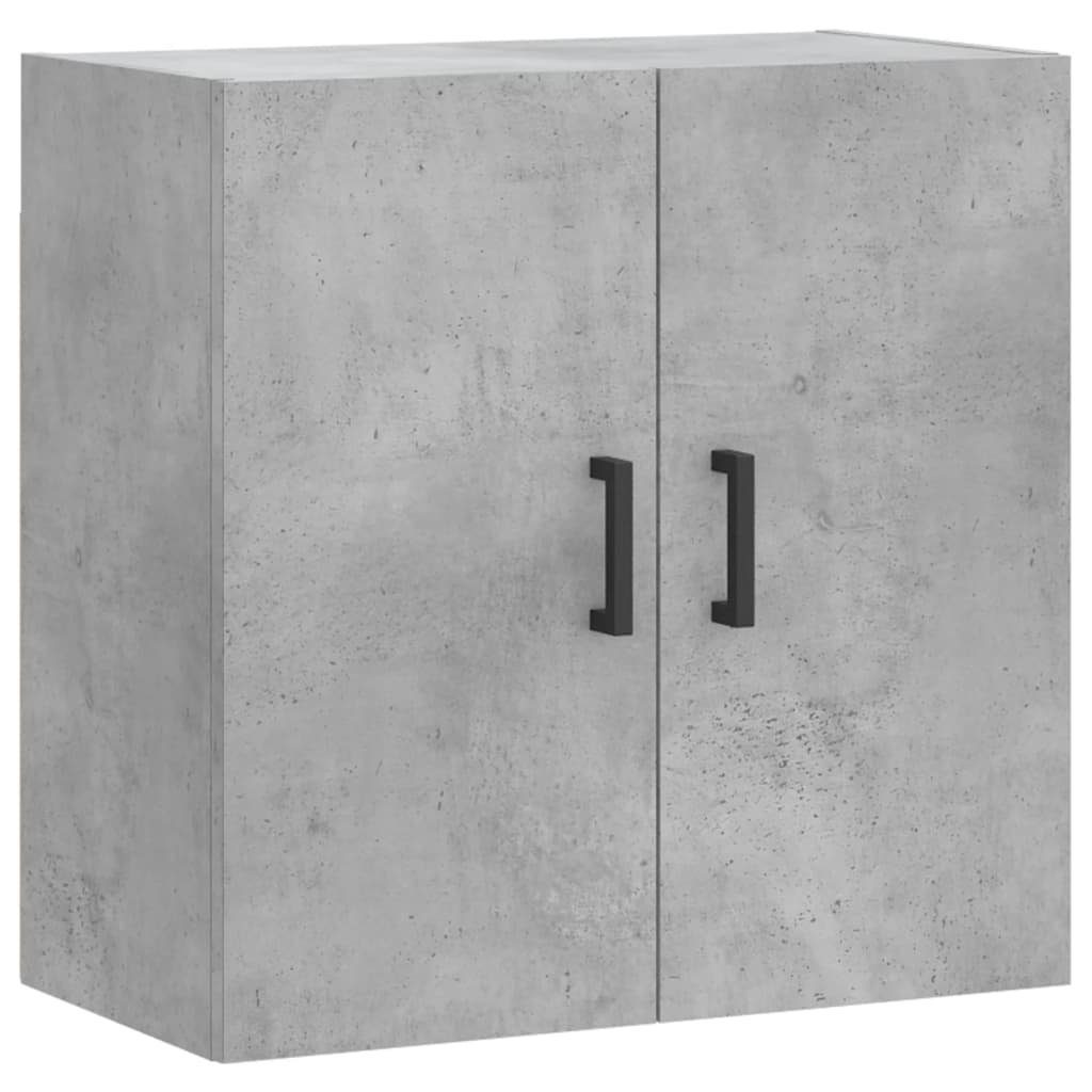 (1-St) vidaXL Holzwerkstoff 60x31x60 Fächerschrank Betongrau cm Wandschrank