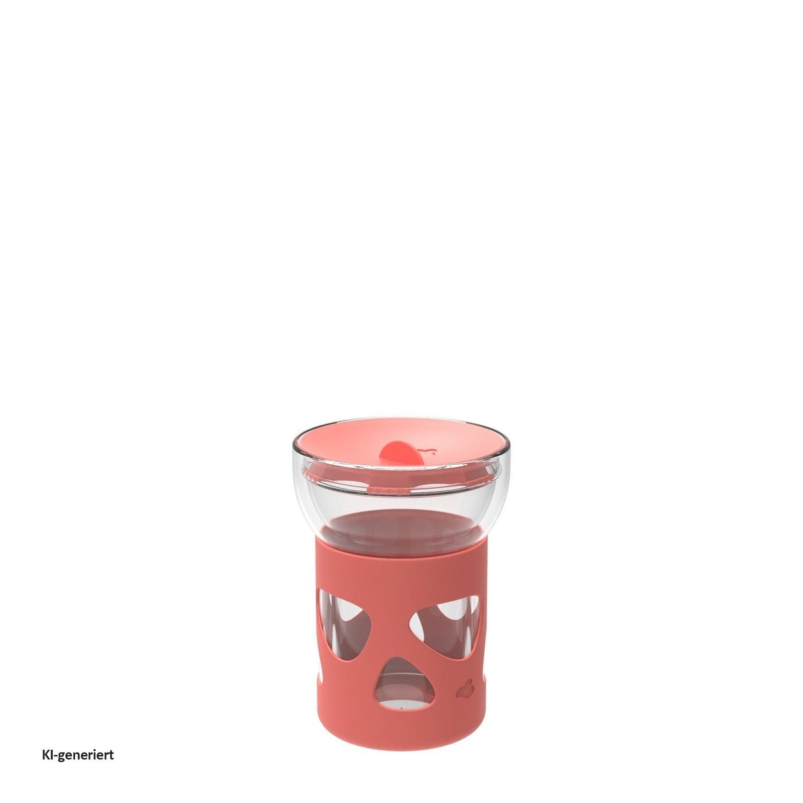 LEONARDO Coffee-to-go-Becher To go Becher orange IN GIRO, 1-tlg., Glas