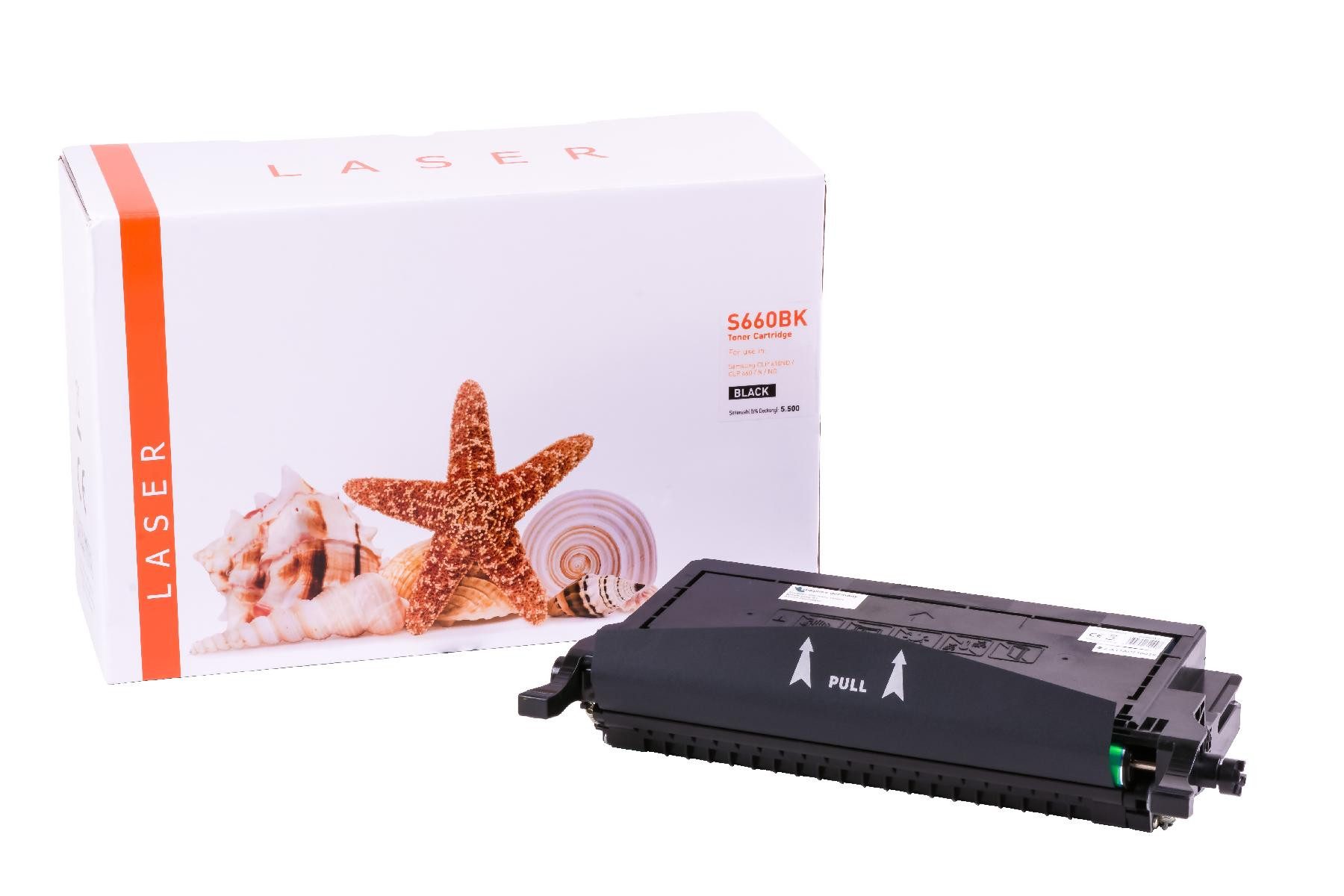 Supplies Germany Tonerkartusche K660 / CLPK660BELS, (1-St), Toner schwarz schwarz 5500 Seiten