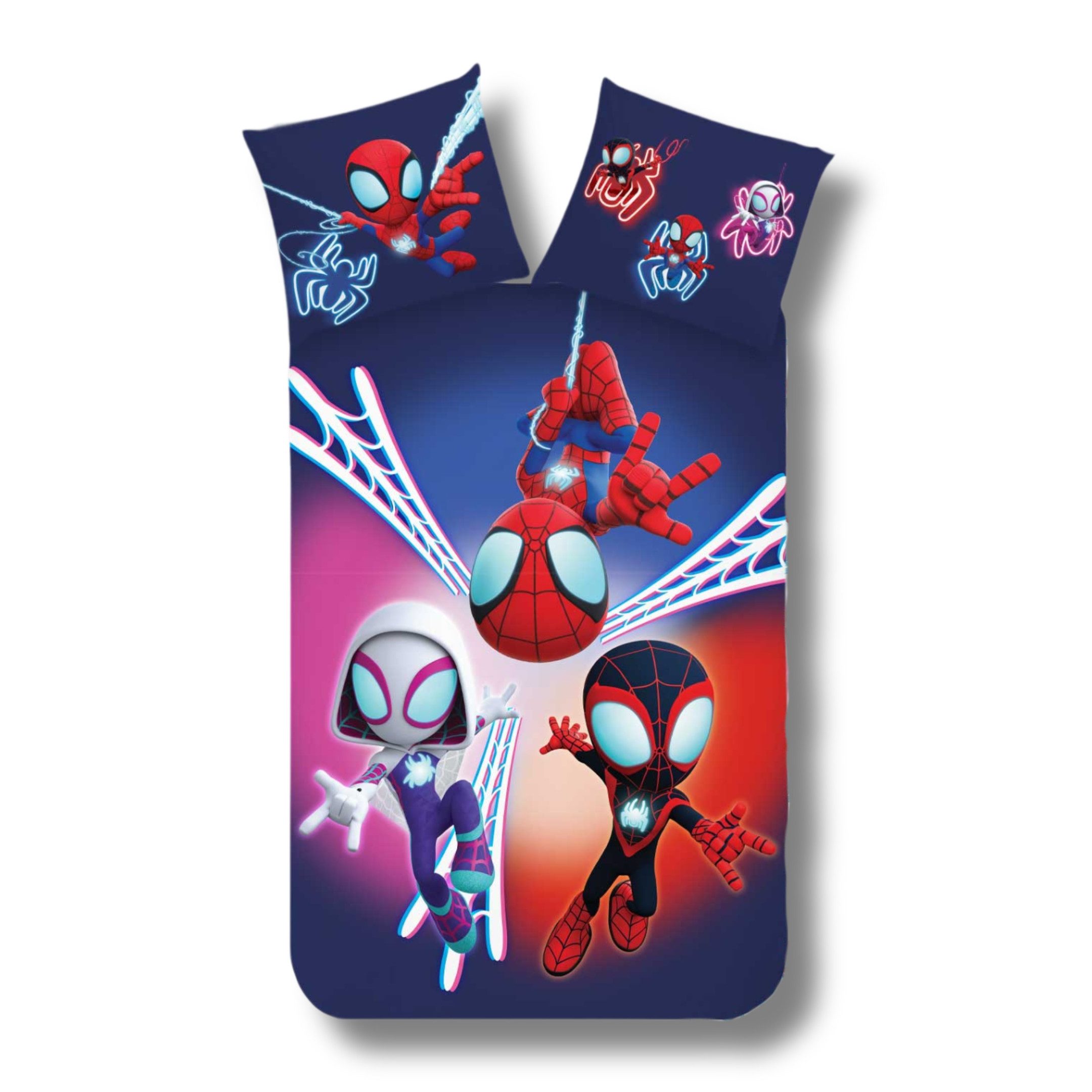 MTOnlinehandel Bettwäsche Marvel Spiderman "Spidey" 135x200 + 80x80 cm, Ren günstig online kaufen