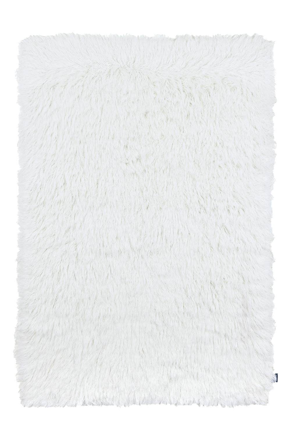 TOM TAILOR Flokati-Teppich Fluffy, pflegeleicht, strapazierfähig, Schurwollshaggy, Rechteckig, handgewebt, Schurwolle